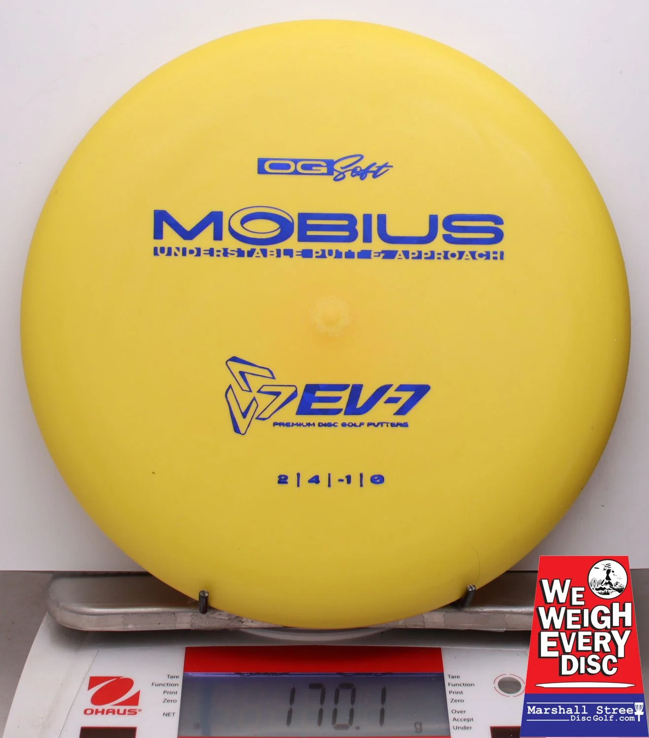 010964 EV-7 Mobius, OG Soft - #57 Yellow, 170