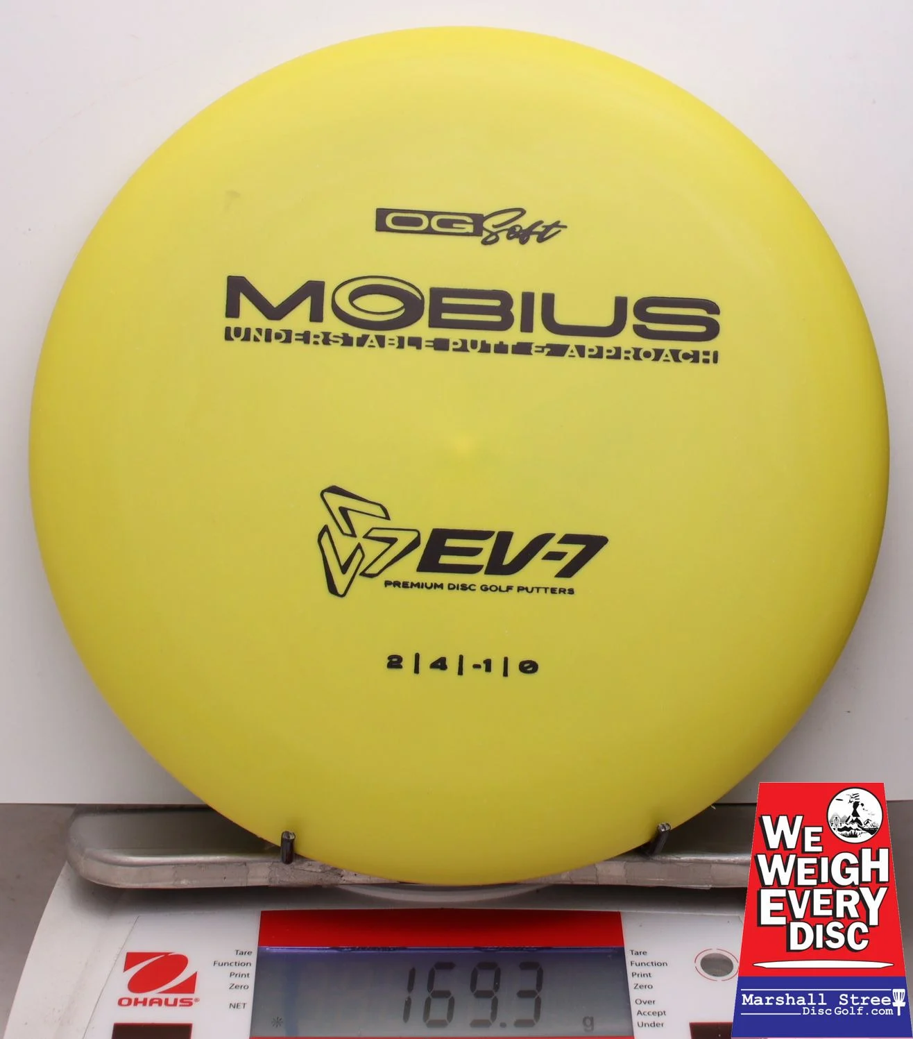 010968 EV-7 Mobius, OG Soft - #61 Yellow, 169