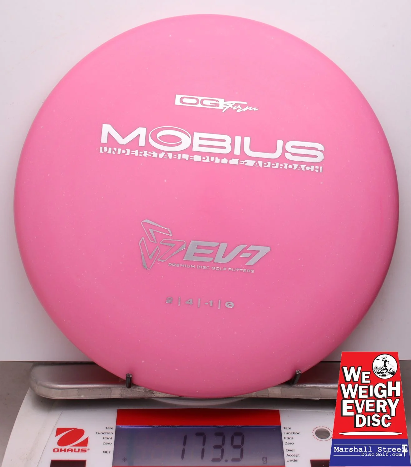 010973 EV-7 Mobius, OG Firm - #50 Pink, 174
