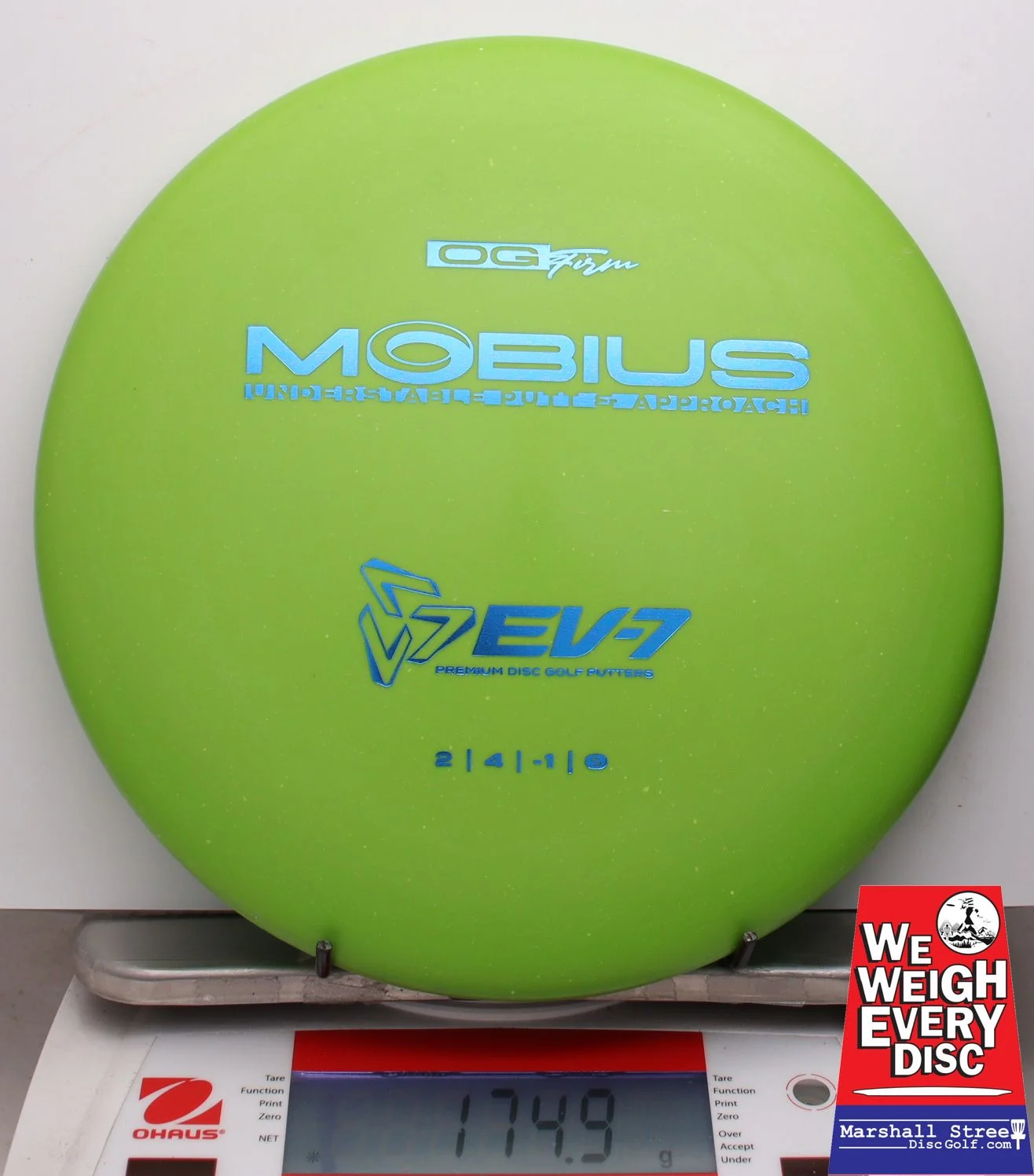 010975 EV-7 Mobius, OG Firm - #52 LtGreen, 175