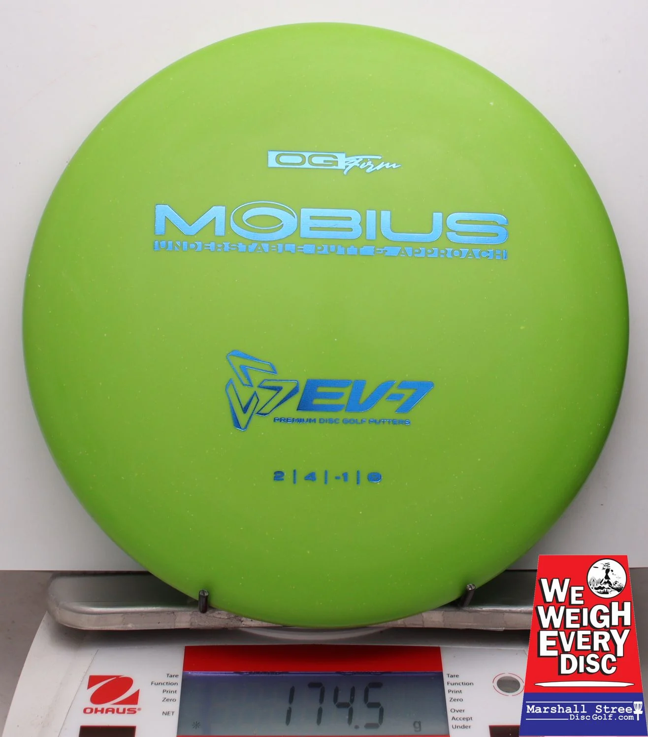010976 EV-7 Mobius, OG Firm - #53 LtGreen, 174