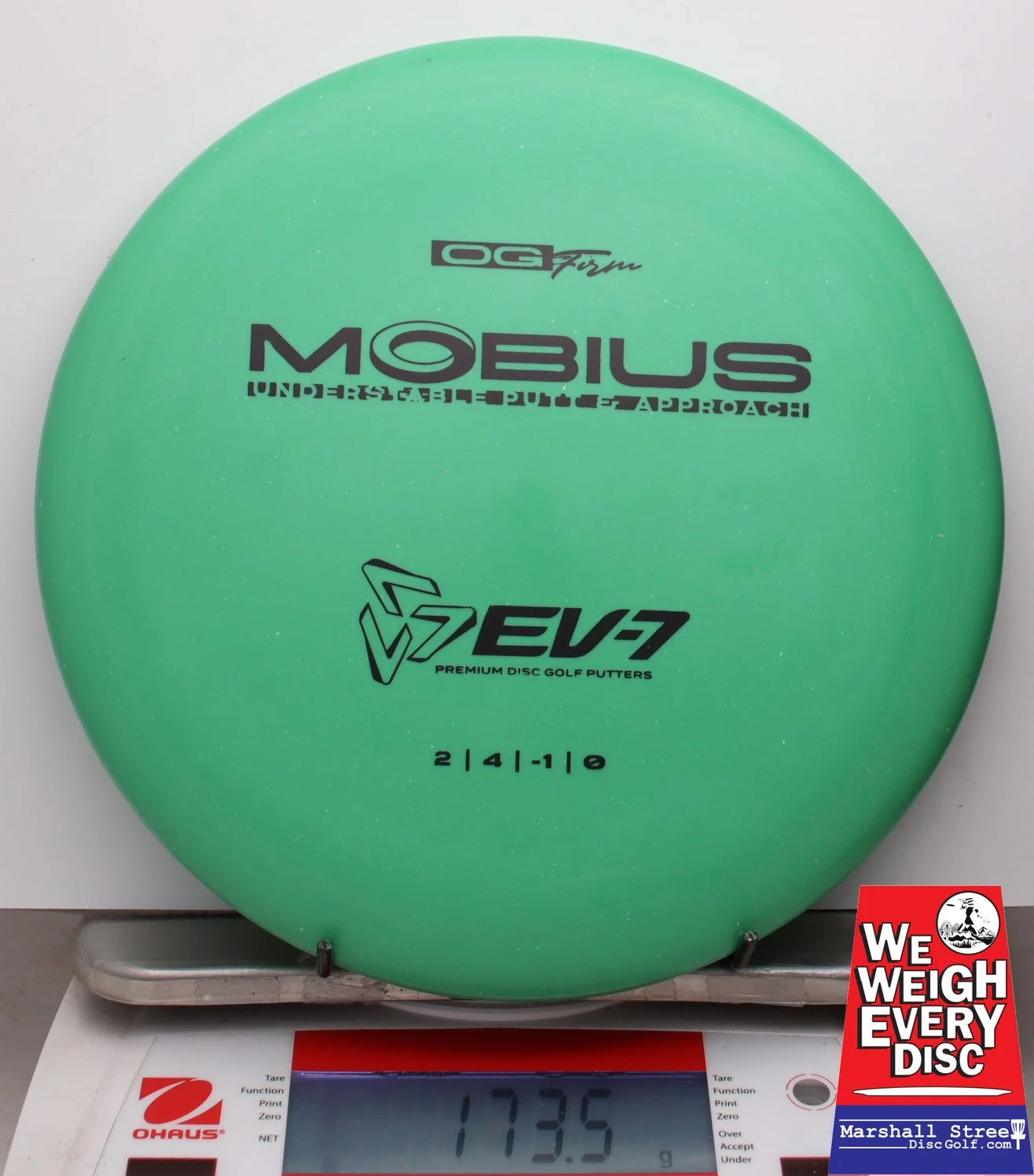 010977 EV-7 Mobius, OG Firm - #54 Green, 173