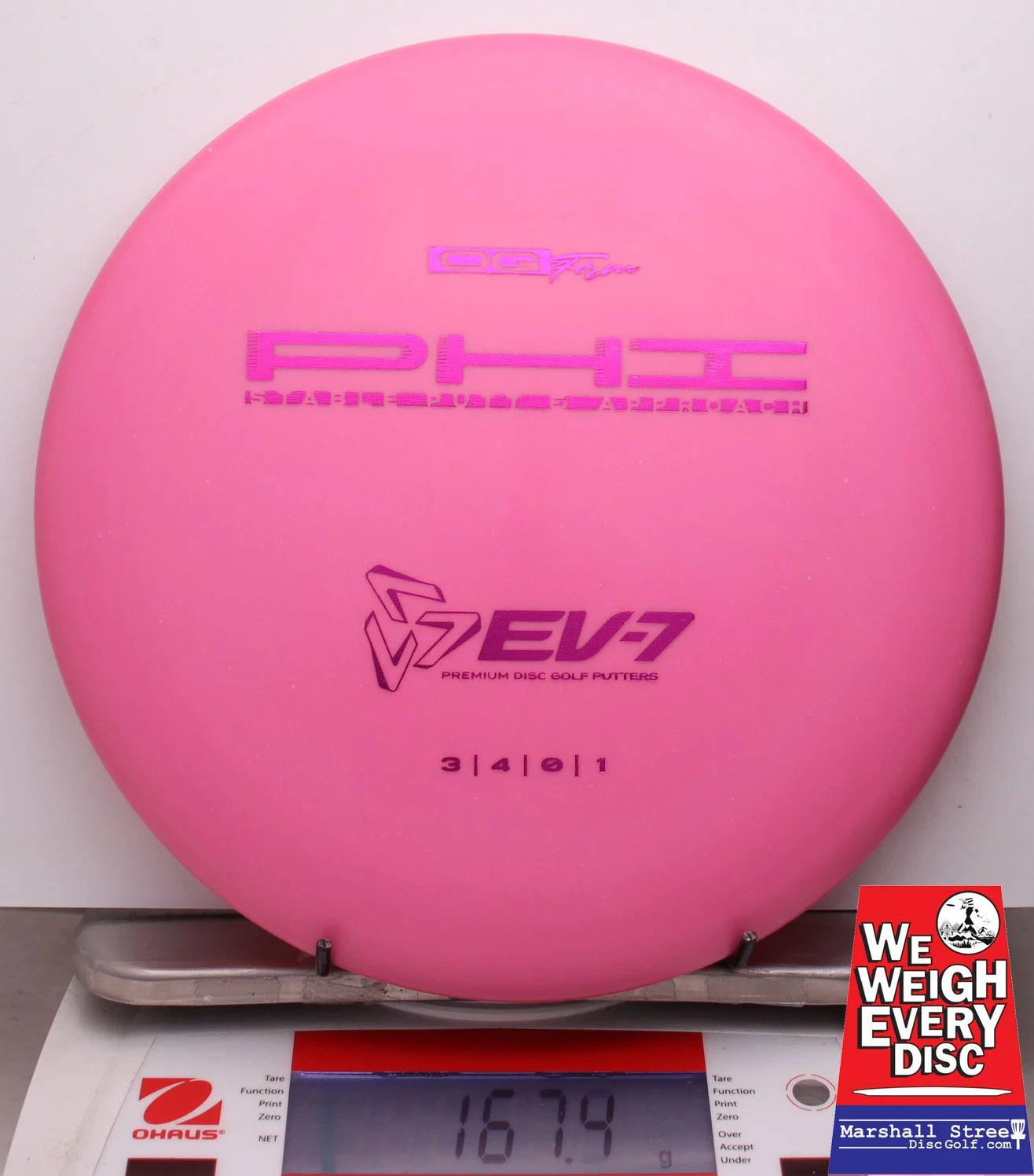 011000 EV-7 Phi, OG Firm - #88 Pink, 167
