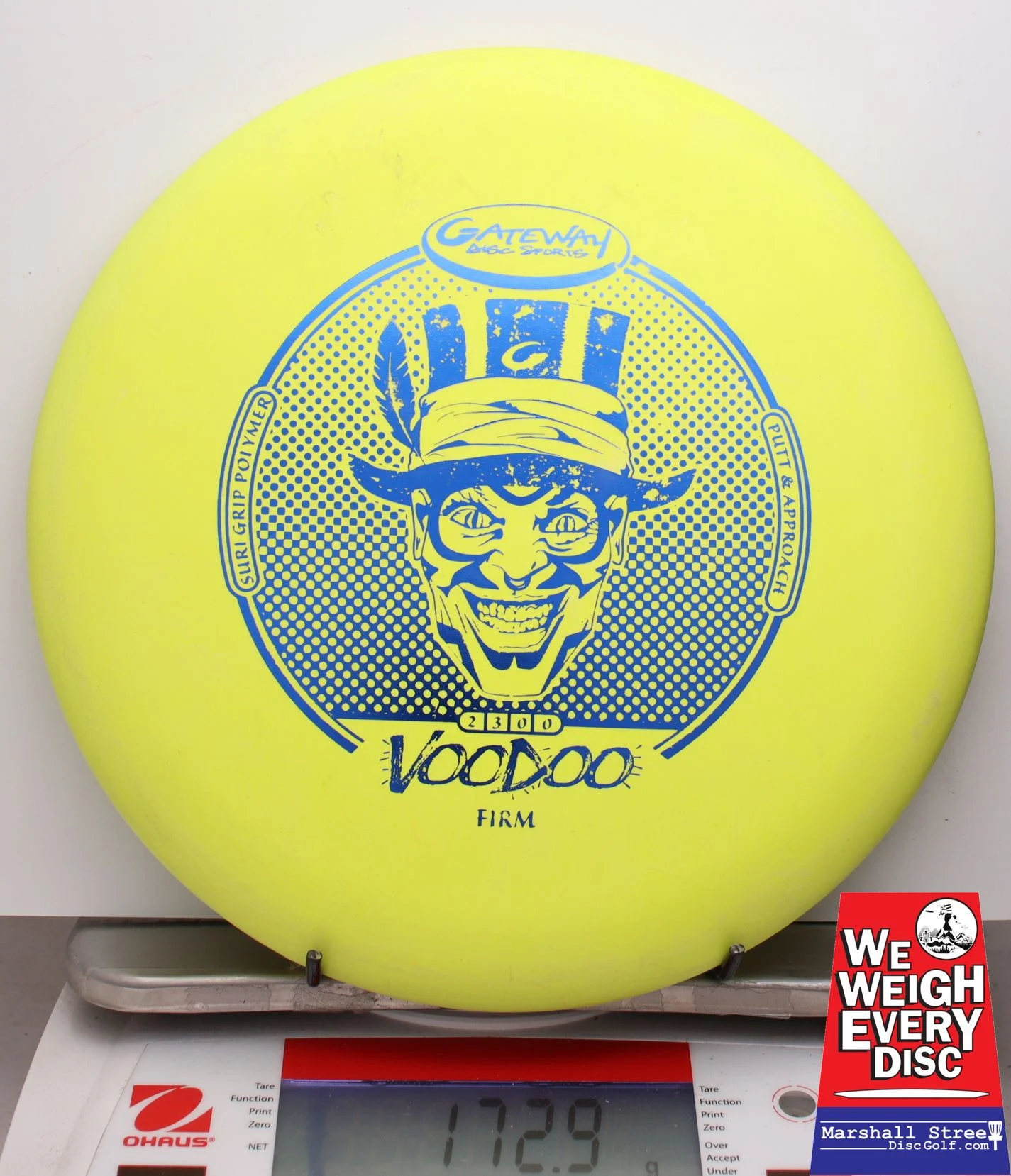011989 Firm SureGrip Voodoo - #09 Yellow, 173