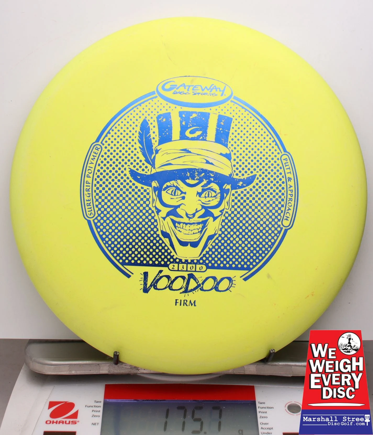 011990 Firm SureGrip Voodoo - #10 Yellow, 176