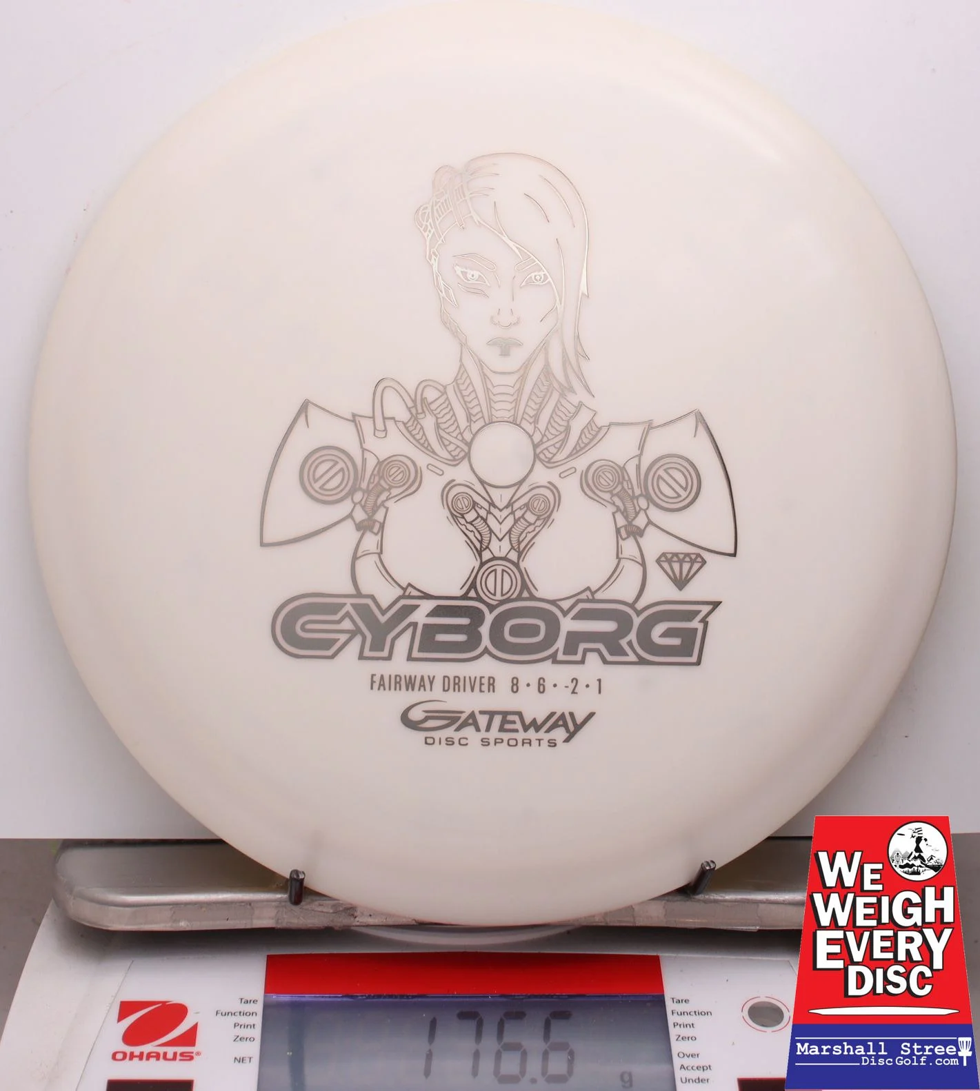 012161 SuperGlow Diamond Cyborg - #06 WhiteGlow, 177