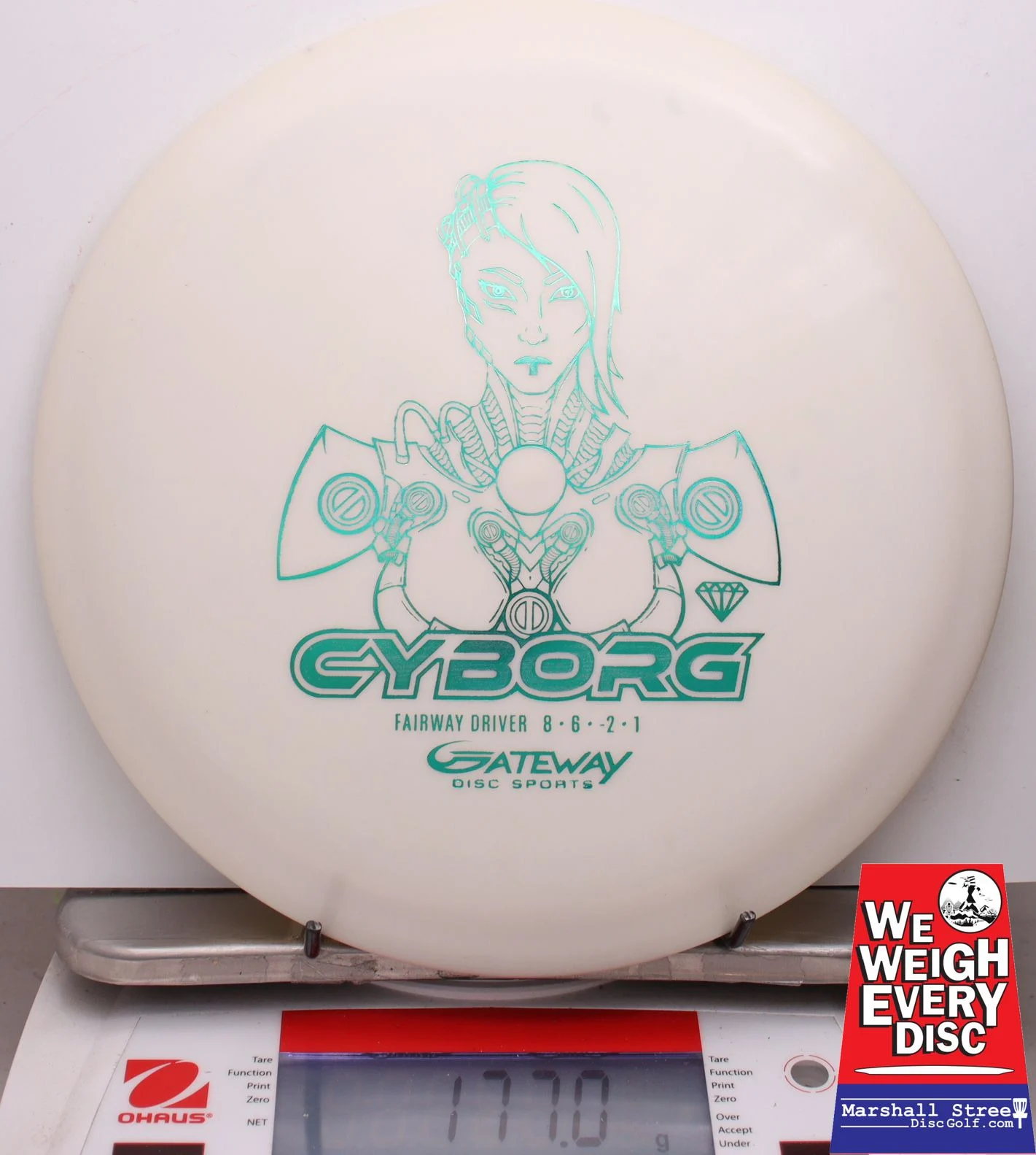 012163 SuperGlow Diamond Cyborg - #08 WhiteGlow, 177