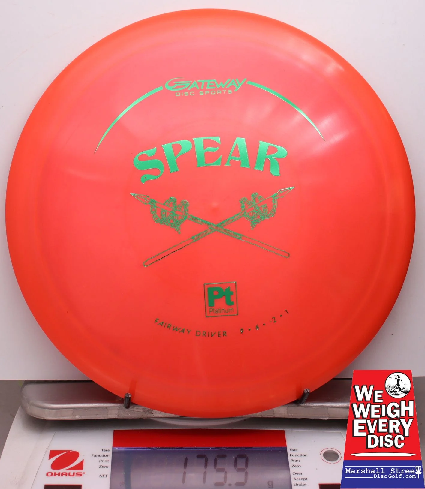 012181 Platinum Spear - #01 Redish, 176
