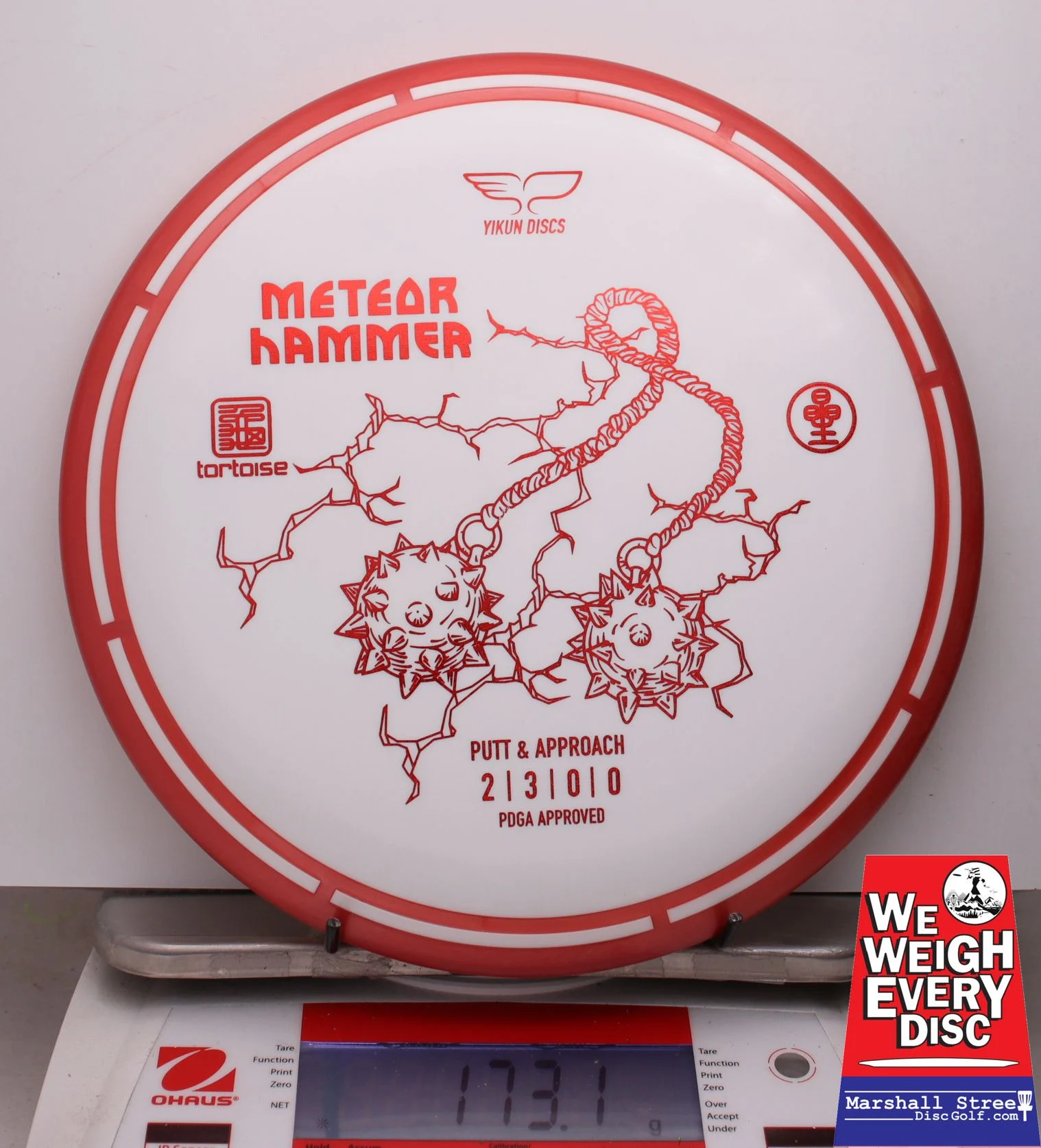 013148 Tortoise Line Meteor Hammer - #62 Red, 173