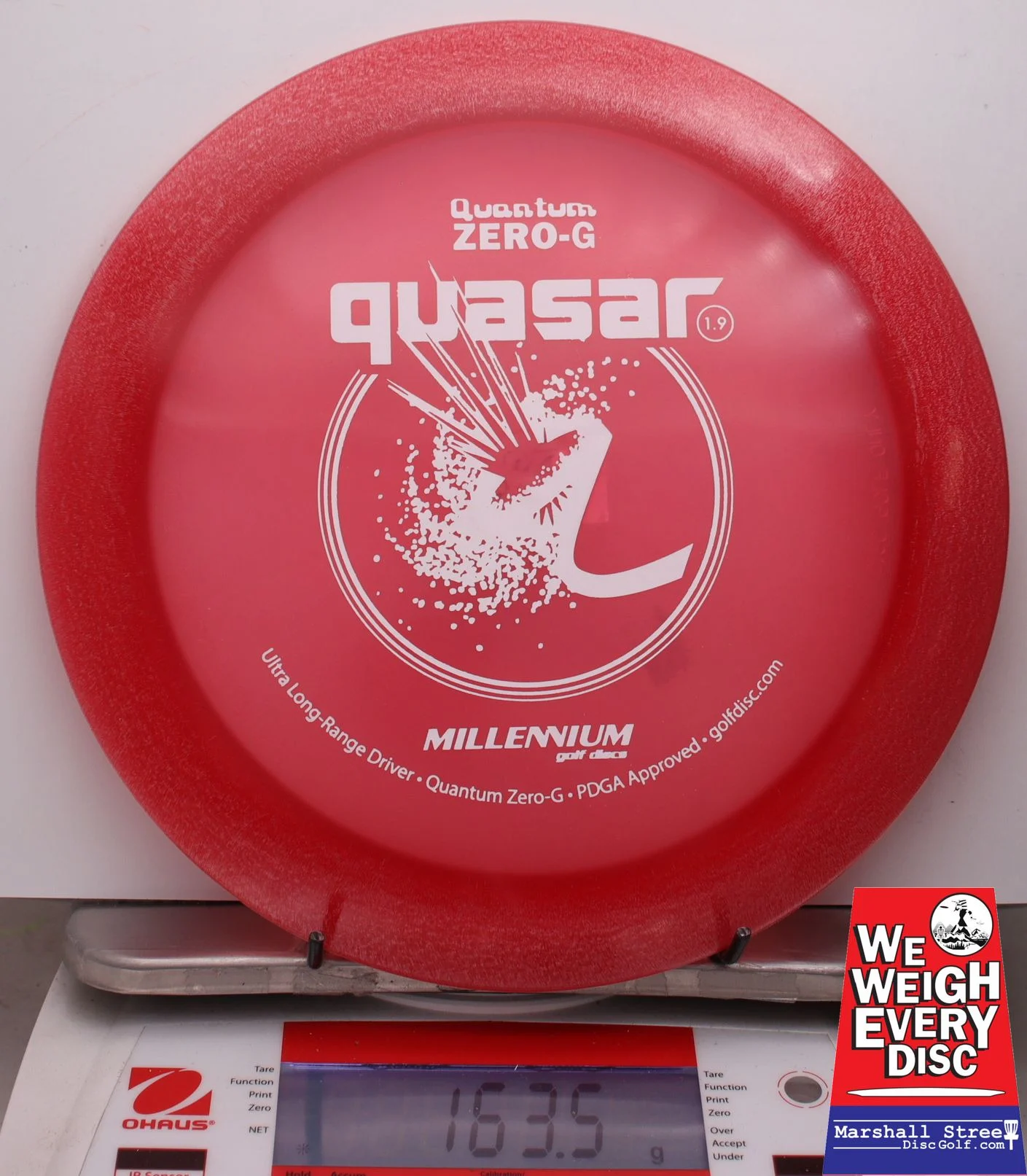 013455 Zero-G Quasar - #10 Red, 163