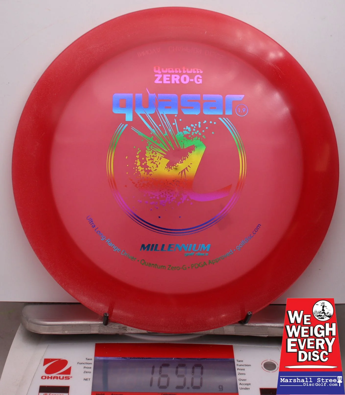 013456 Zero-G Quasar - #14 Red, 166
