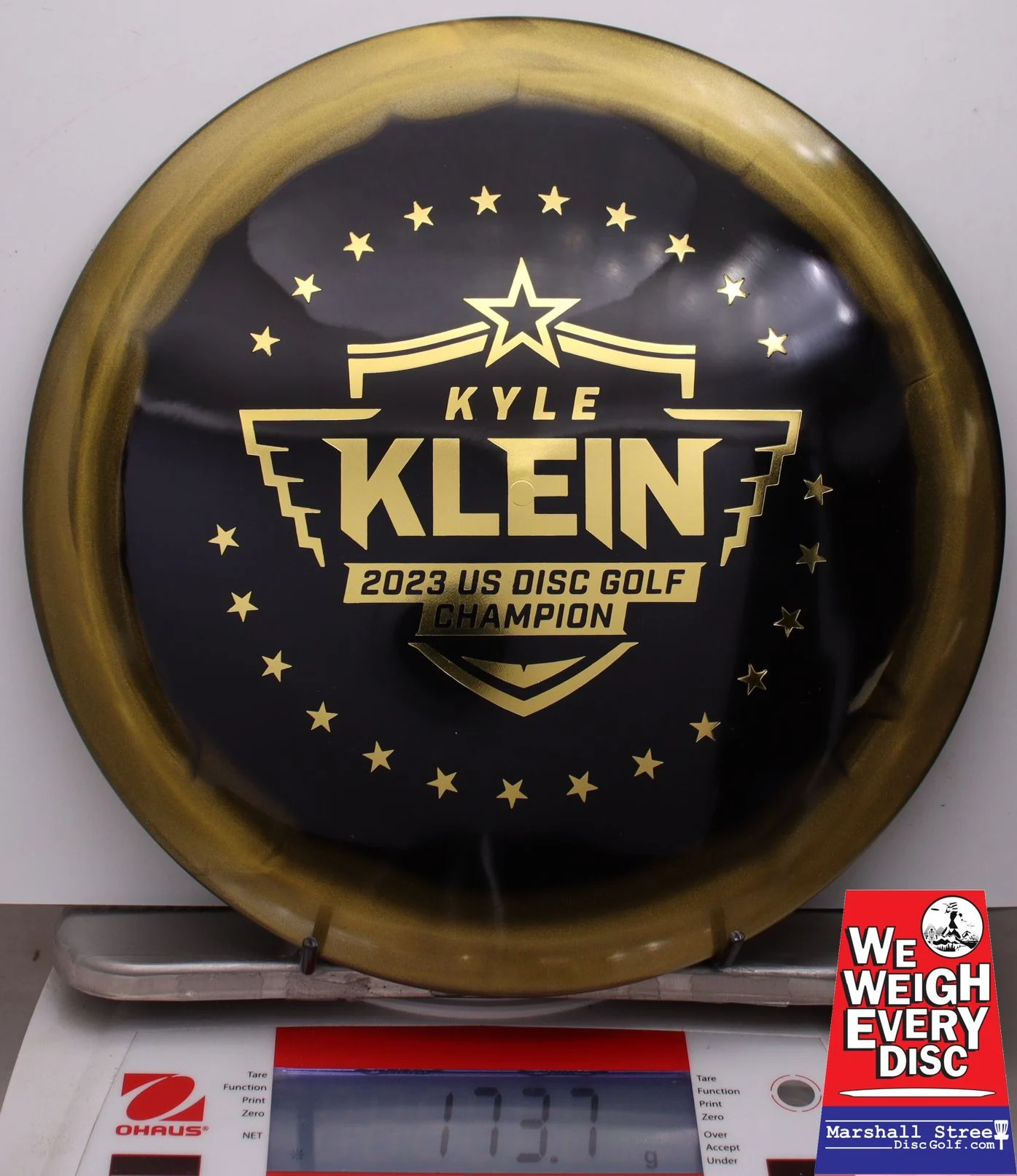 013780 Golden Horizon Vanguard, Kyle Klein 2023 USDGC Champion - #02 Gold-Black, 174