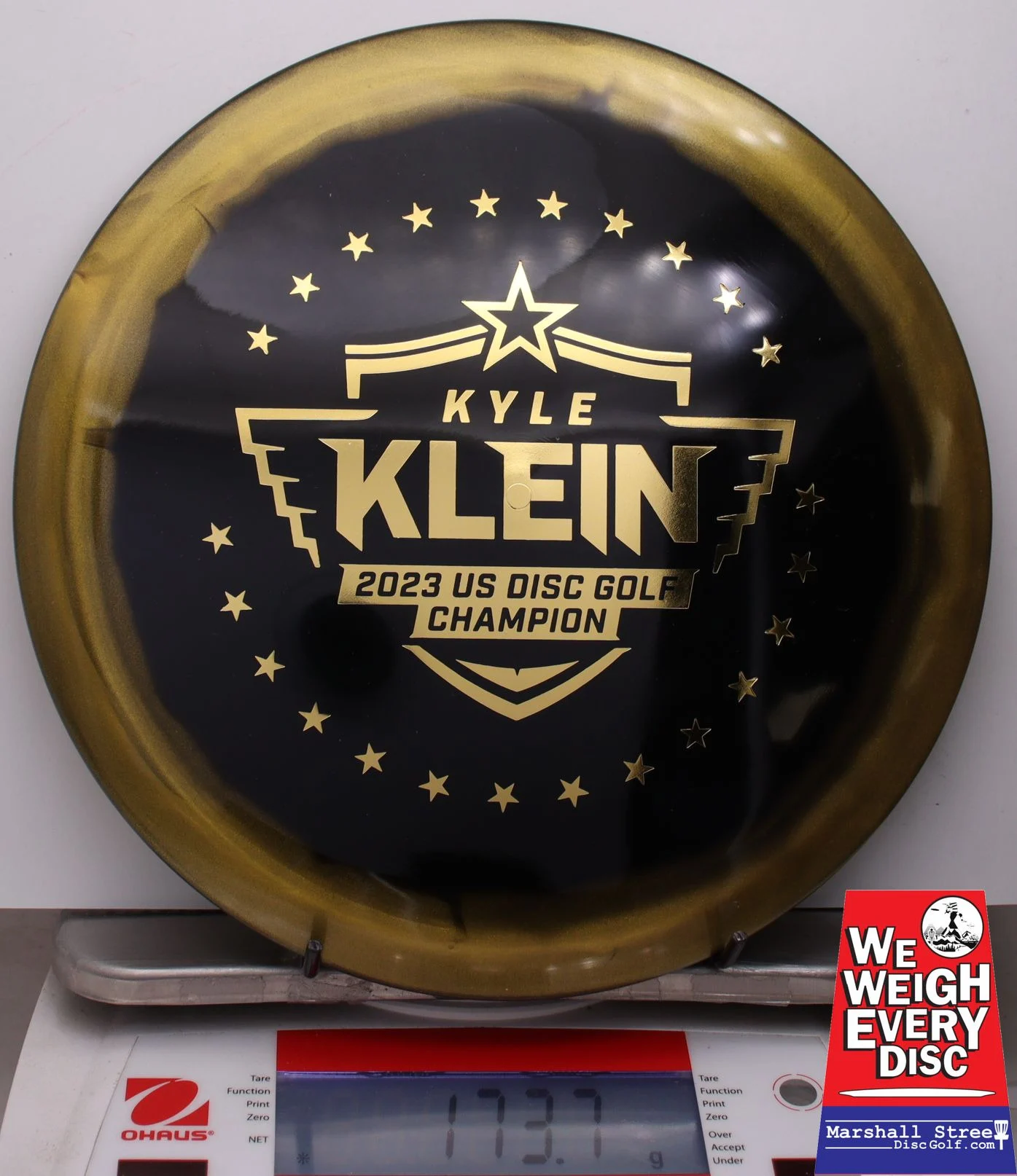 013806 Golden Horizon Vanguard, Kyle Klein 2023 USDGC Champion - #28 Gold-Black, 174