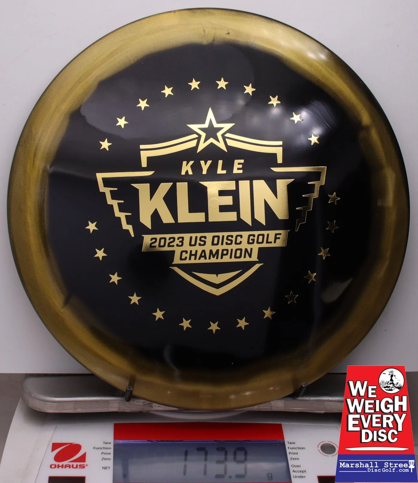 013807 Golden Horizon Vanguard, Kyle Klein 2023 USDGC Champion - #29 Gold-Black, 174