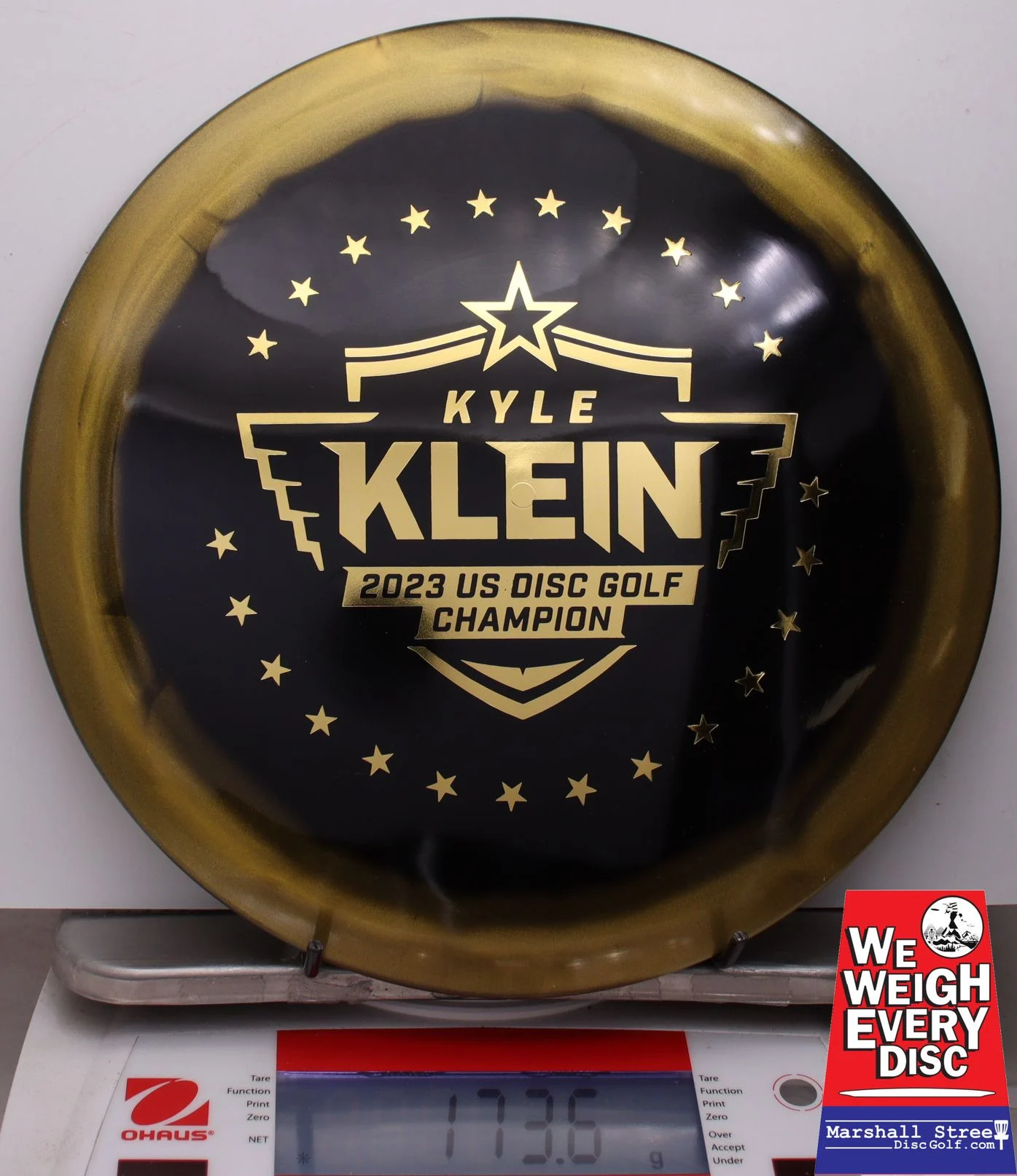 013810 Golden Horizon Vanguard, Kyle Klein 2023 USDGC Champion - #32 Gold-Black, 174