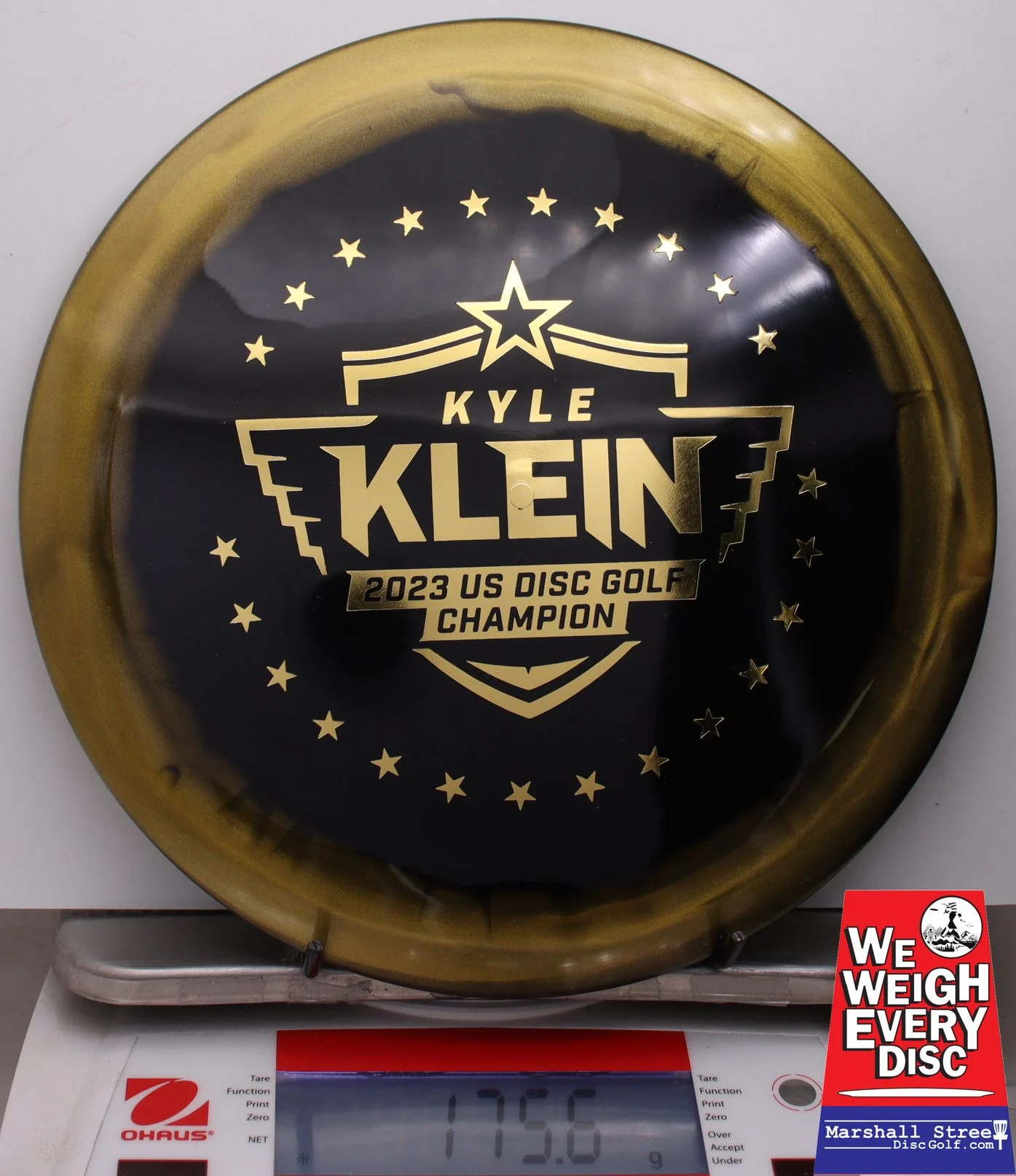 013813 Golden Horizon Vanguard, Kyle Klein 2023 USDGC Champion - #35 Gold-Black, 176