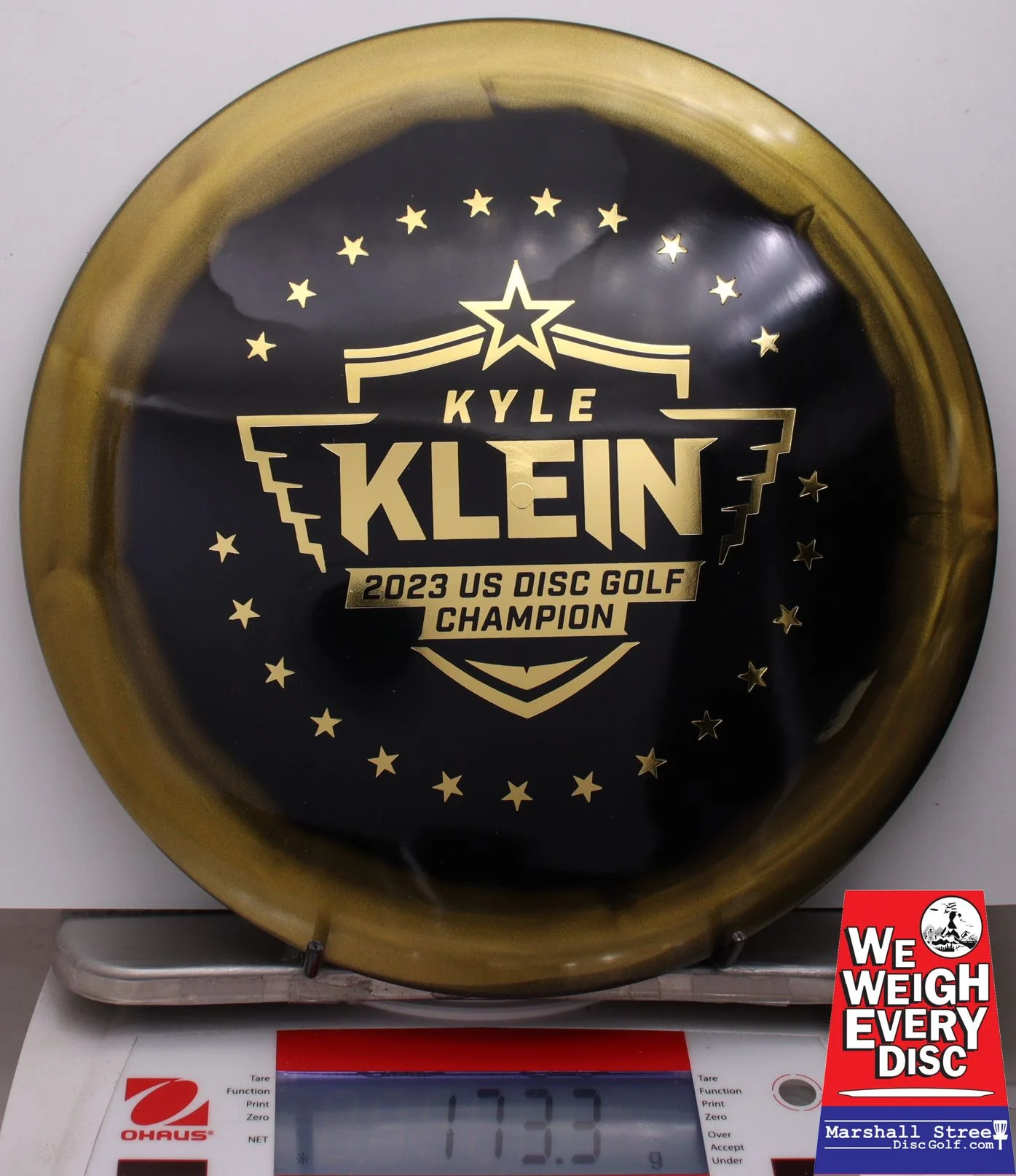 013824 Golden Horizon Vanguard, Kyle Klein 2023 USDGC Champion - #46 Gold-Black, 173