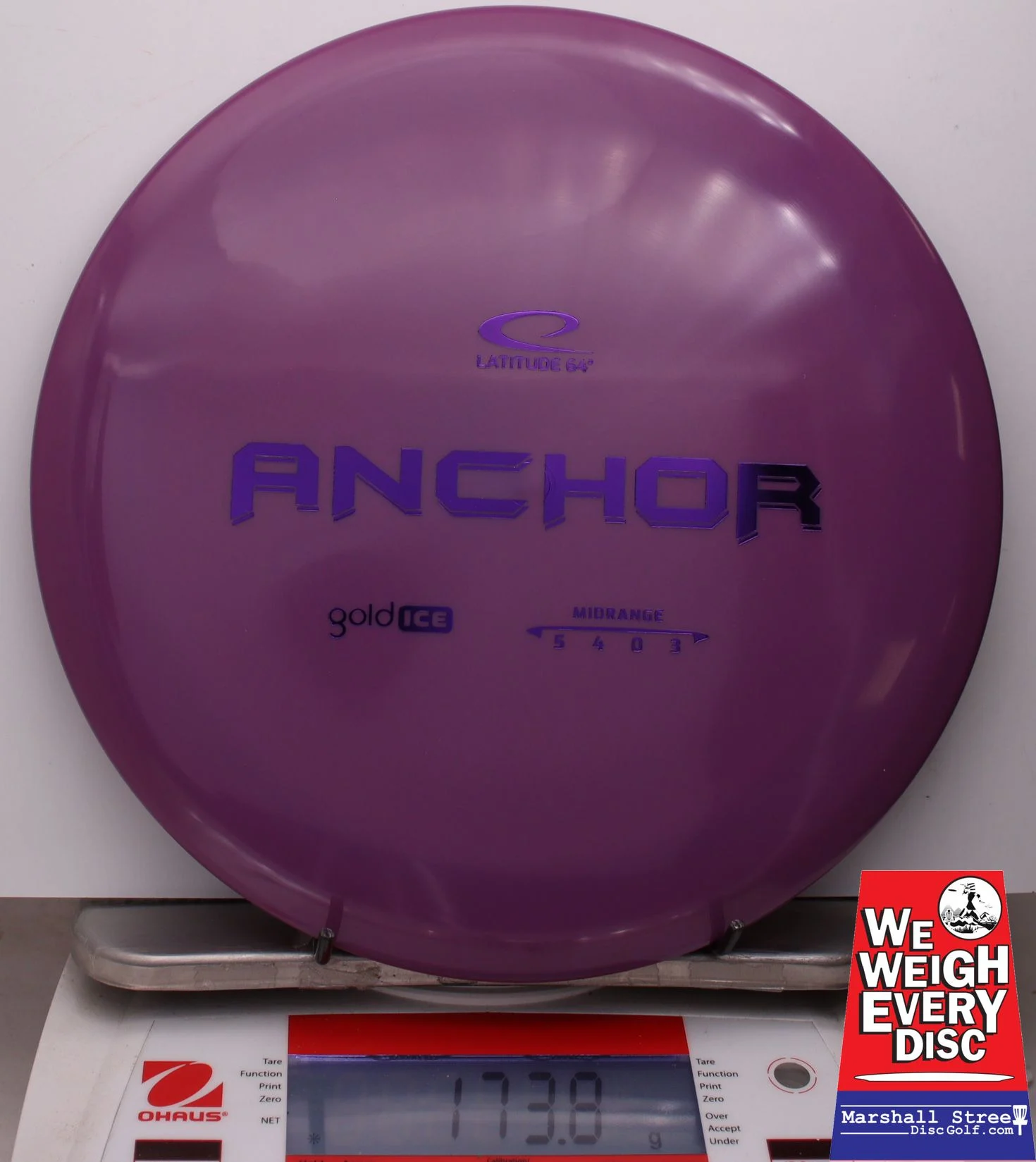 014031 Gold Ice Anchor - #08 Purple, 174