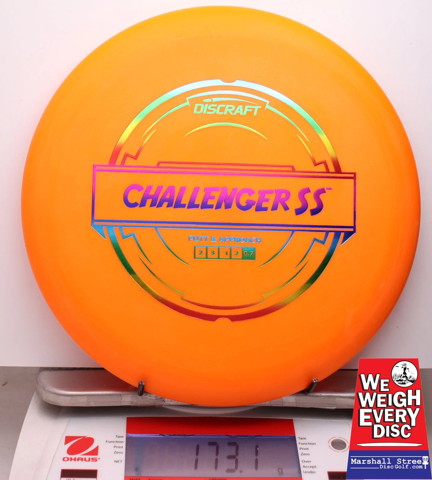 014555 Putter Line Hard Challenger SS - #40 Orange, 173