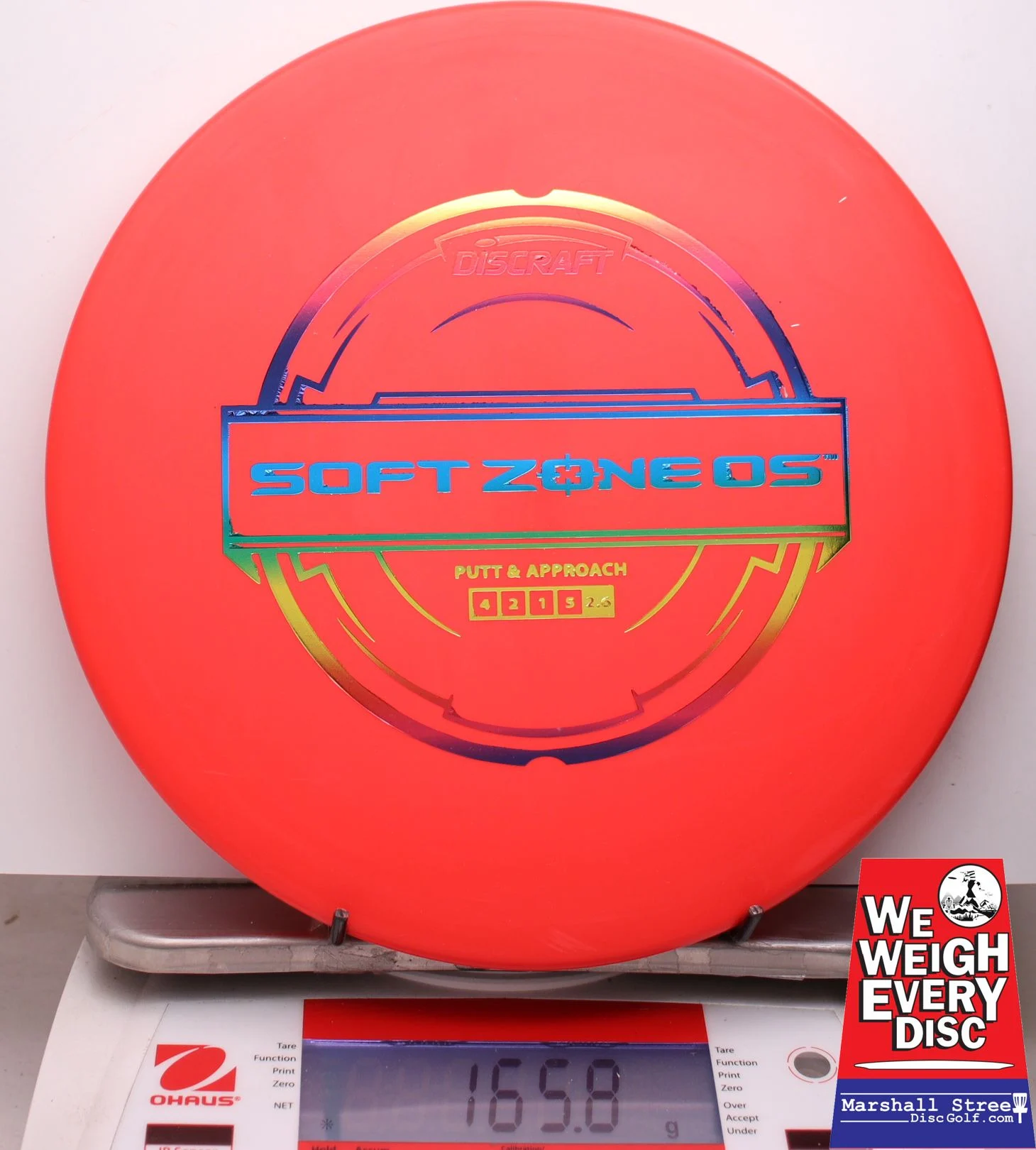 014561 Putter Line Soft Zone OS - #02 Red, 166