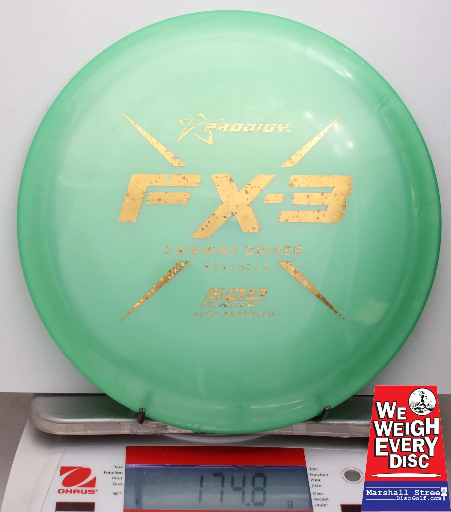 017045 Prodigy FX-3, 500 - #01 Green, 175
