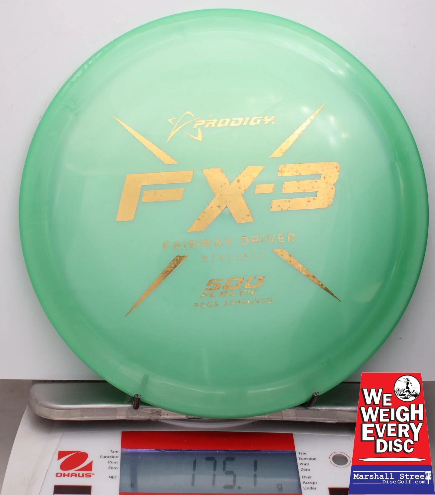 017046 Prodigy FX-3, 500 - #02 Green, 175