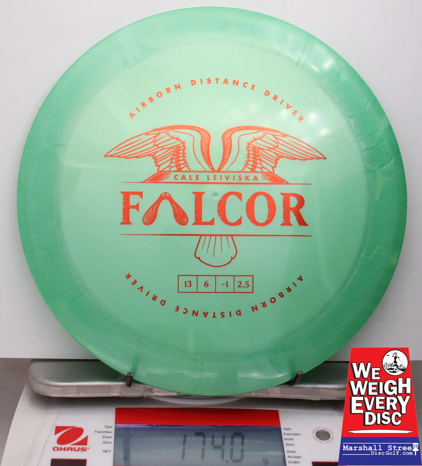 017238 Airborn Falcor, 500 - Cale Leiviska - #39 Green, 174