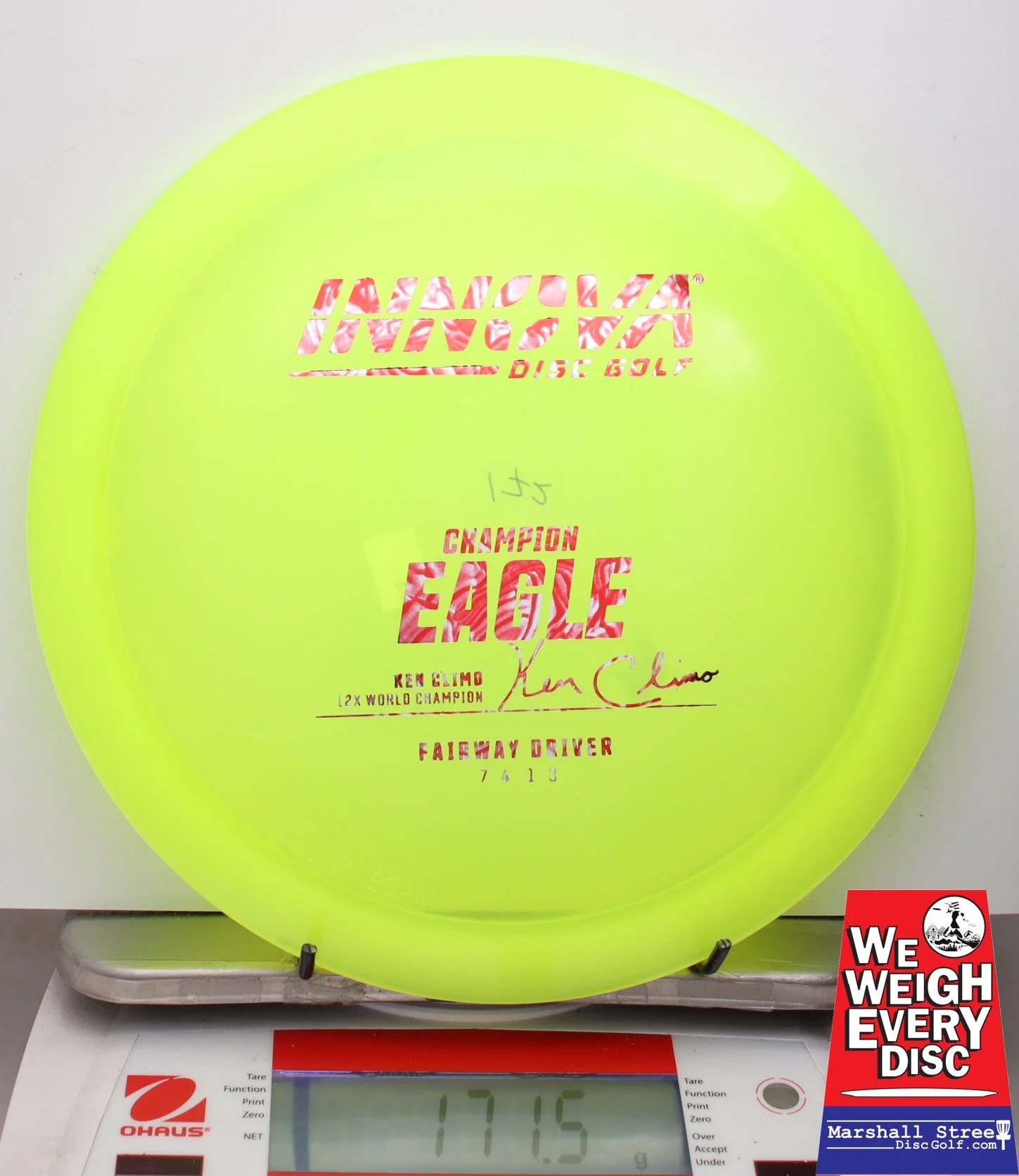 017522 Champion Eagle X, Ken Climo 12x - #59 NYellow, 171