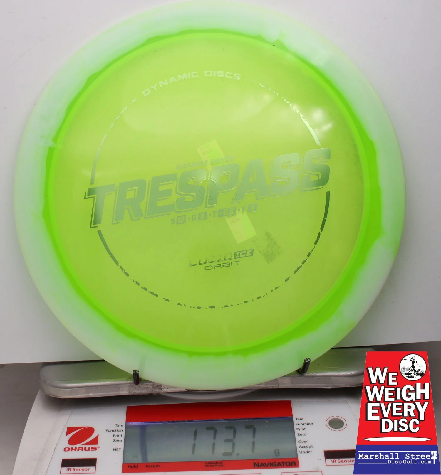 018280 Lucid Ice Orbit Trespass - #01 White-NGreen, 174