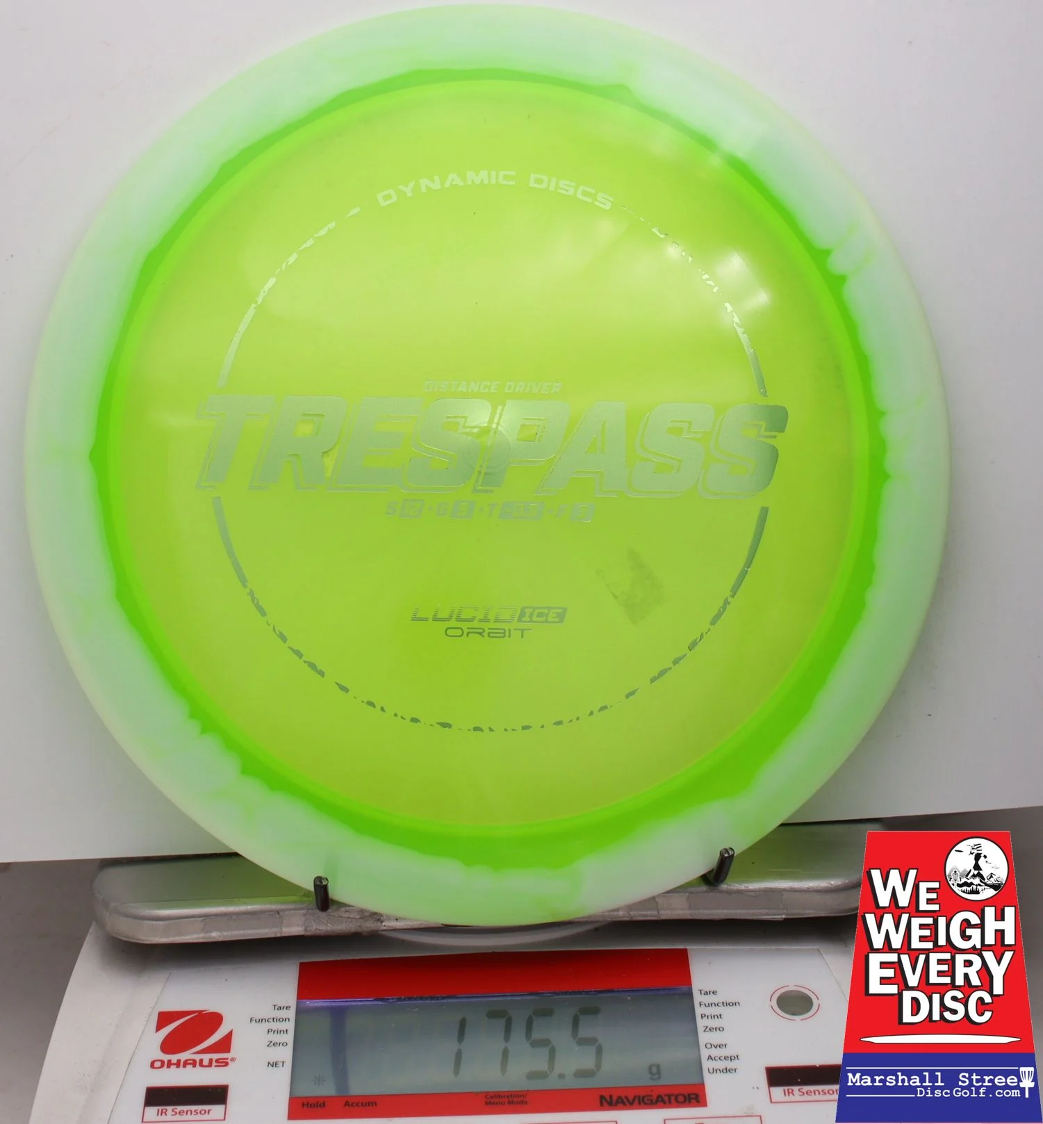 018282 Lucid Ice Orbit Trespass - #03 White-NGreen, 176
