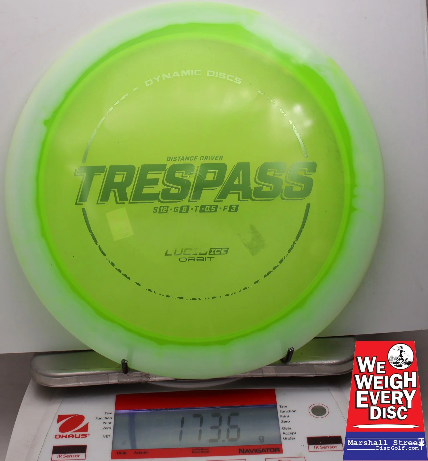018284 Lucid Ice Orbit Trespass - #05 White-NGreen, 174