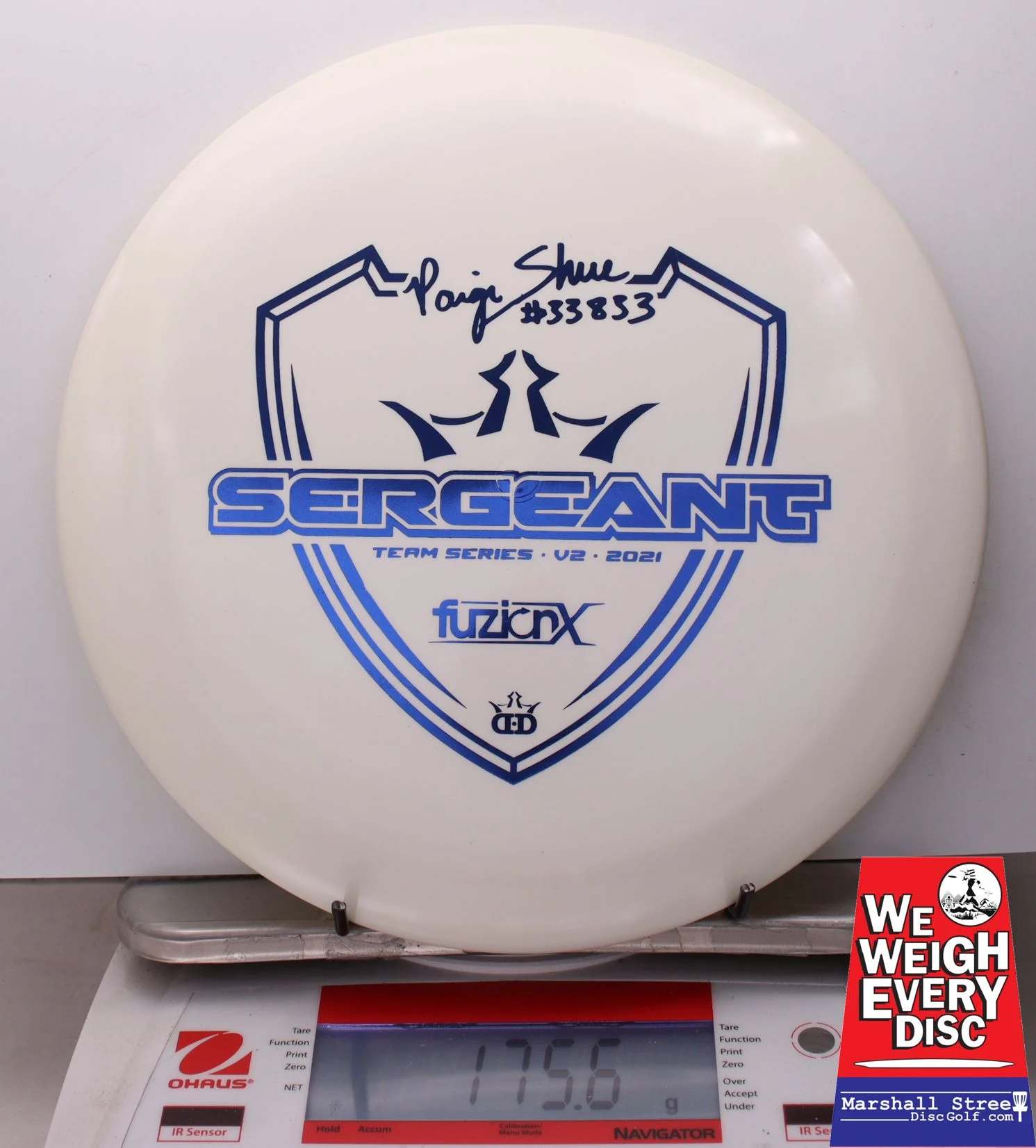 018749 Fuzion-X Sergeant, Paige Shue 2021 - #01 White, 176