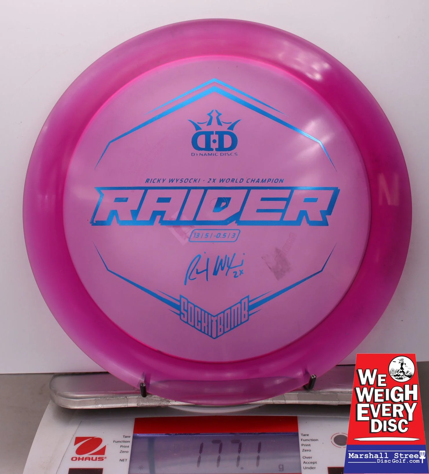 018774 Lucid Raider, Ricky Wysocki 2X - #02 Purplish, 177