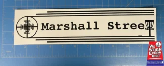Marshall Street Target Sticker