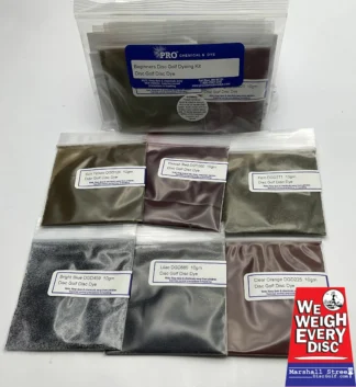 Pro Chem Beginners Disc Golf Dyeing Kit