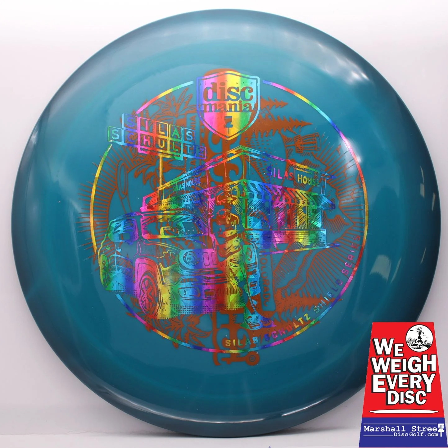 Line Disc X-Out Swirl S-Line DD3 • Marshall Street Disc Golf