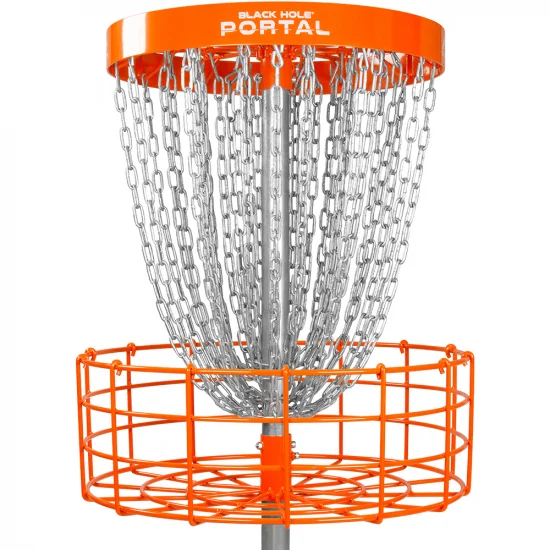 021259 MVP Black Hole Portal Course Basket - Orange, Permanent