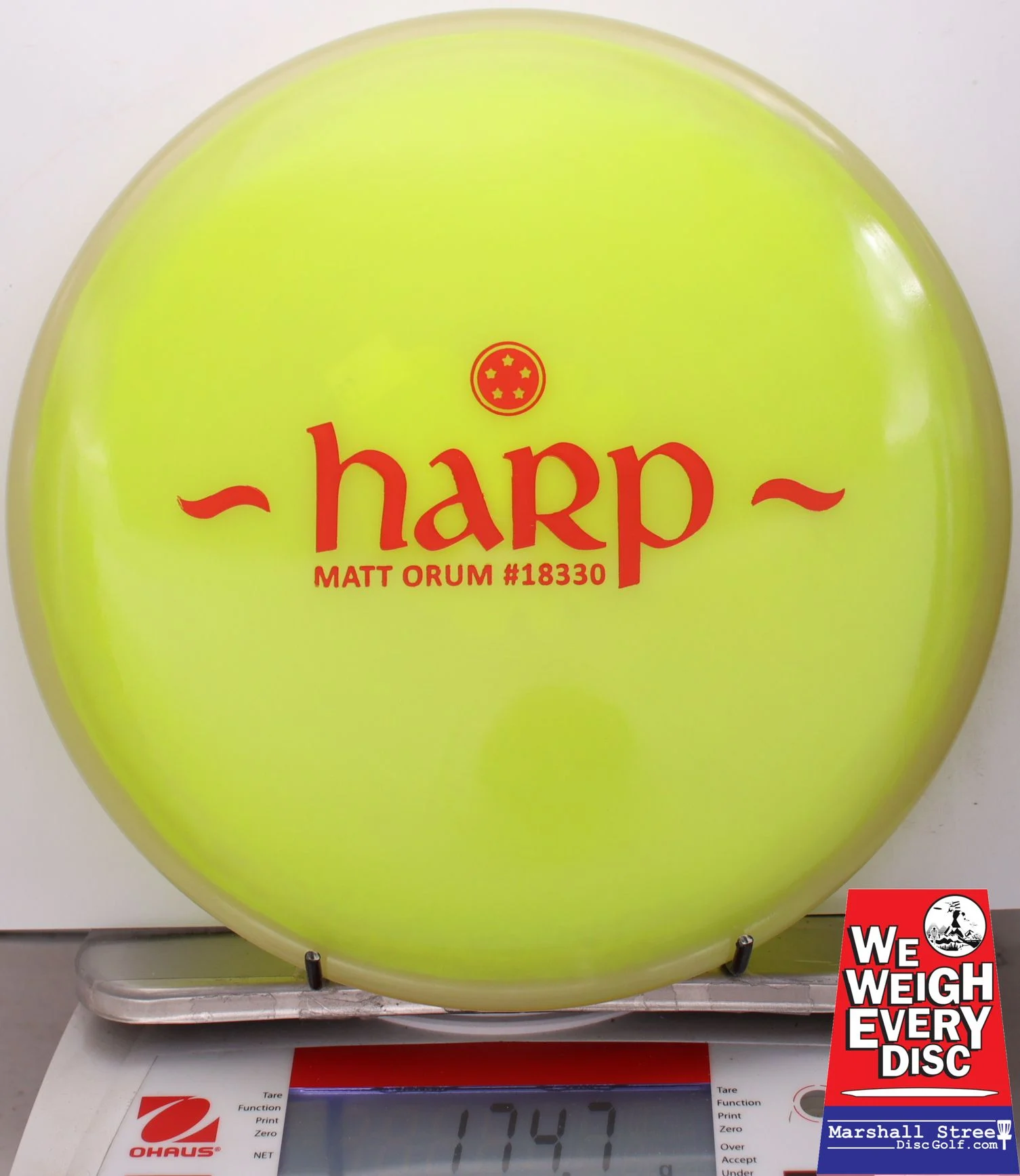 021739 VIP Moonshine Orbit Harp, Matt Orum - #15 Glow-Yellow, 175