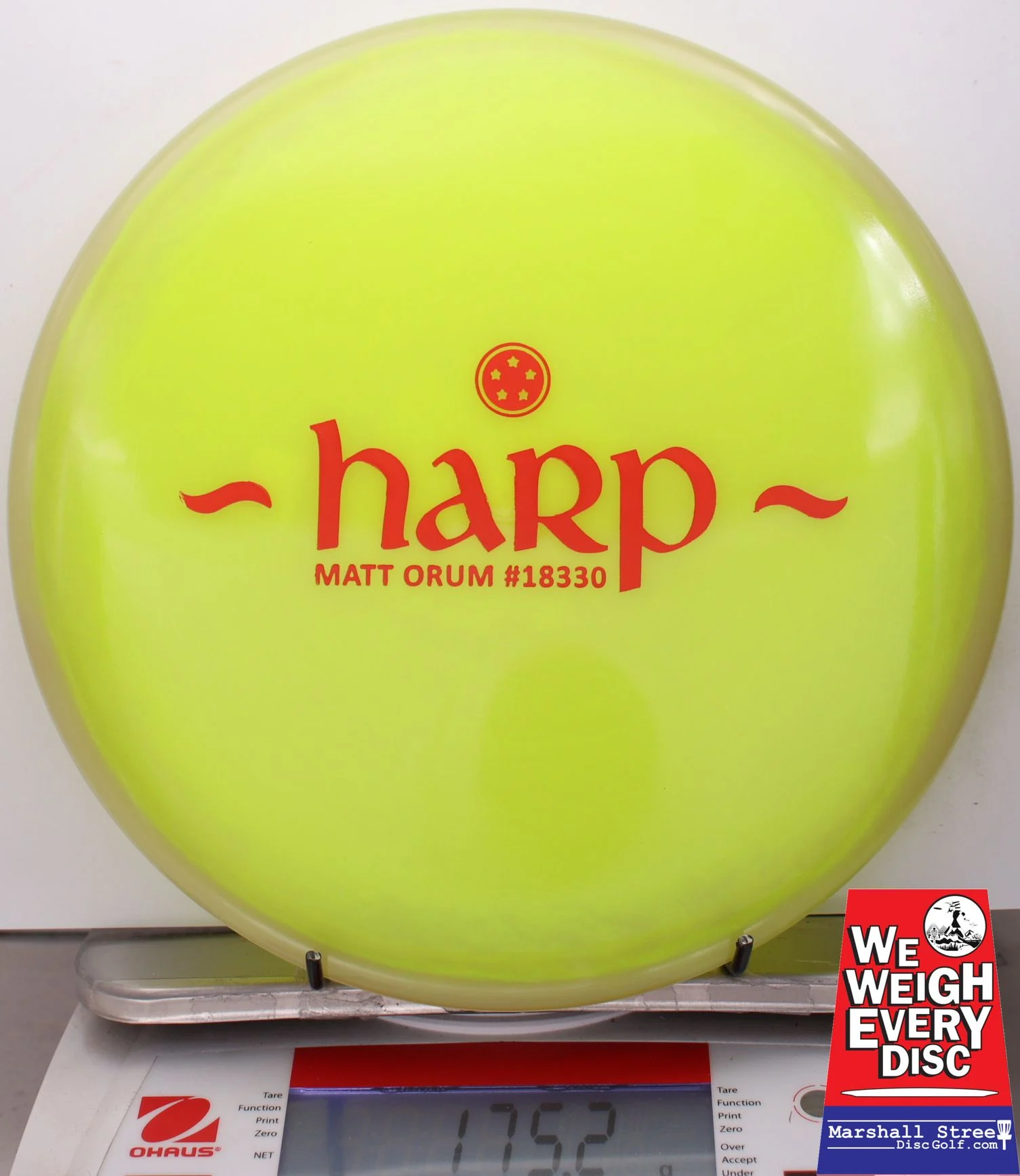 021740 VIP Moonshine Orbit Harp, Matt Orum - #16 Glow-Yellow, 175