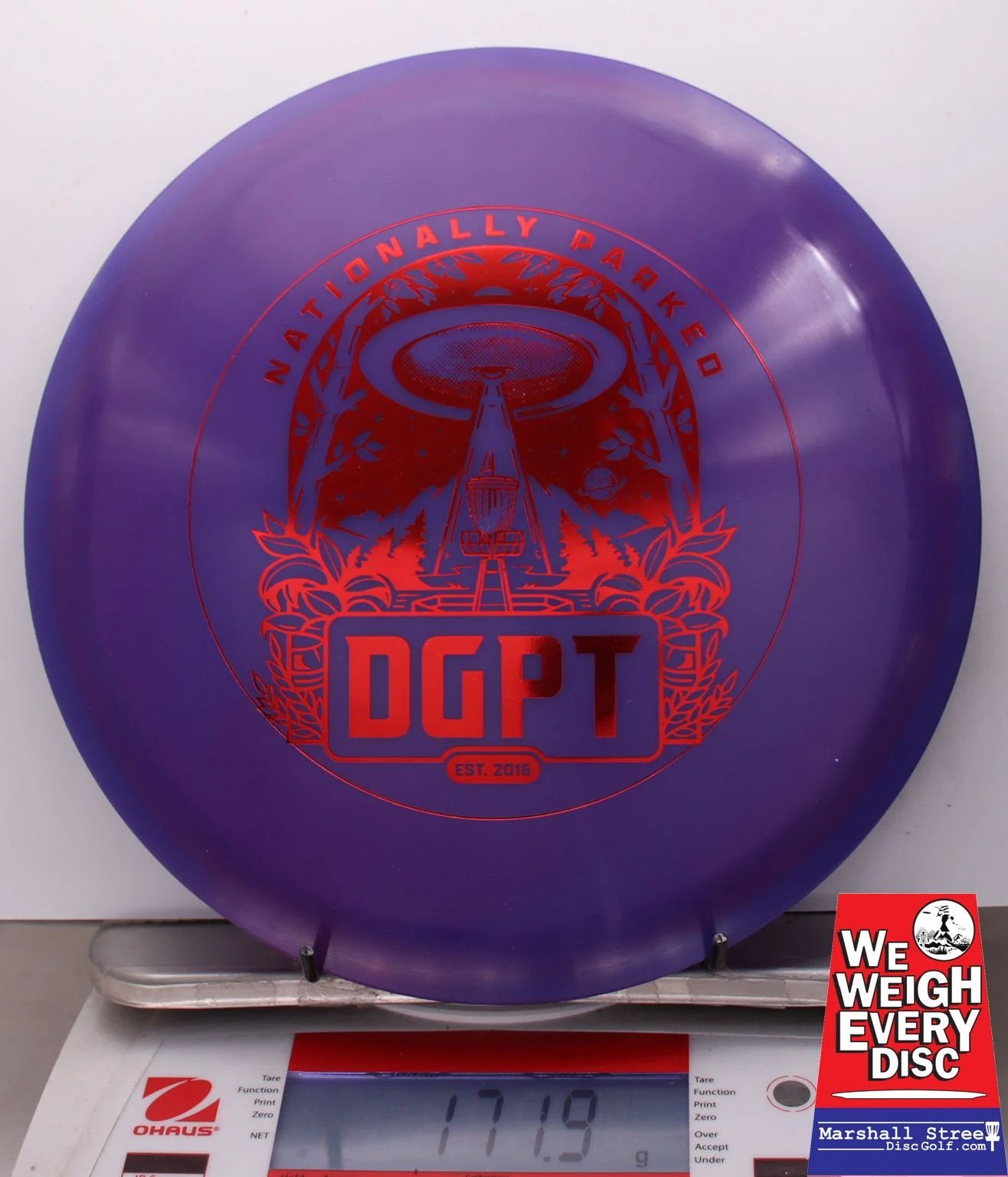 024500 Alpha Middy, DGPT Galactically Parked - #07 Purple, 172