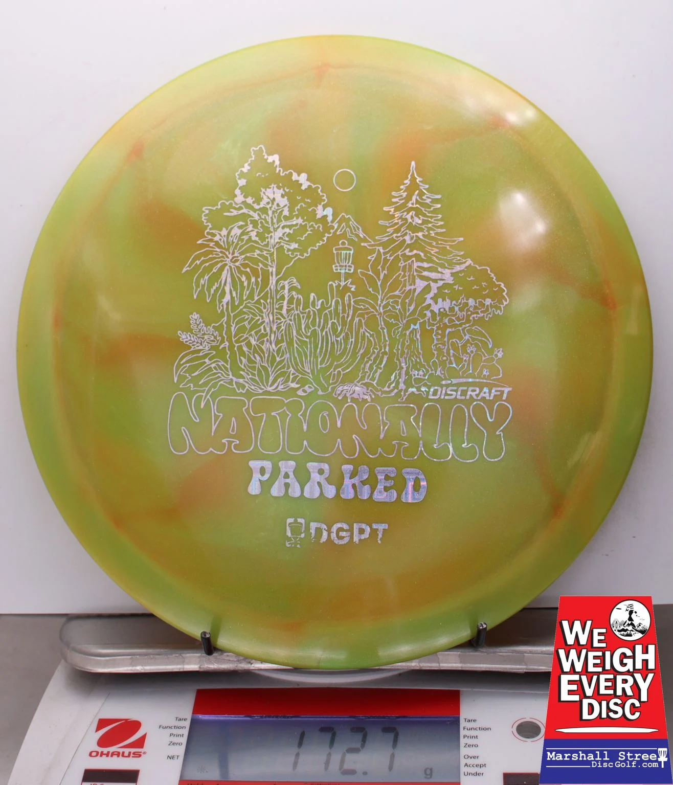 024632 Z Metallic Swirl Athena, Paul McBeth - DGPT Naturally Parked - #13 GreenOng, 173