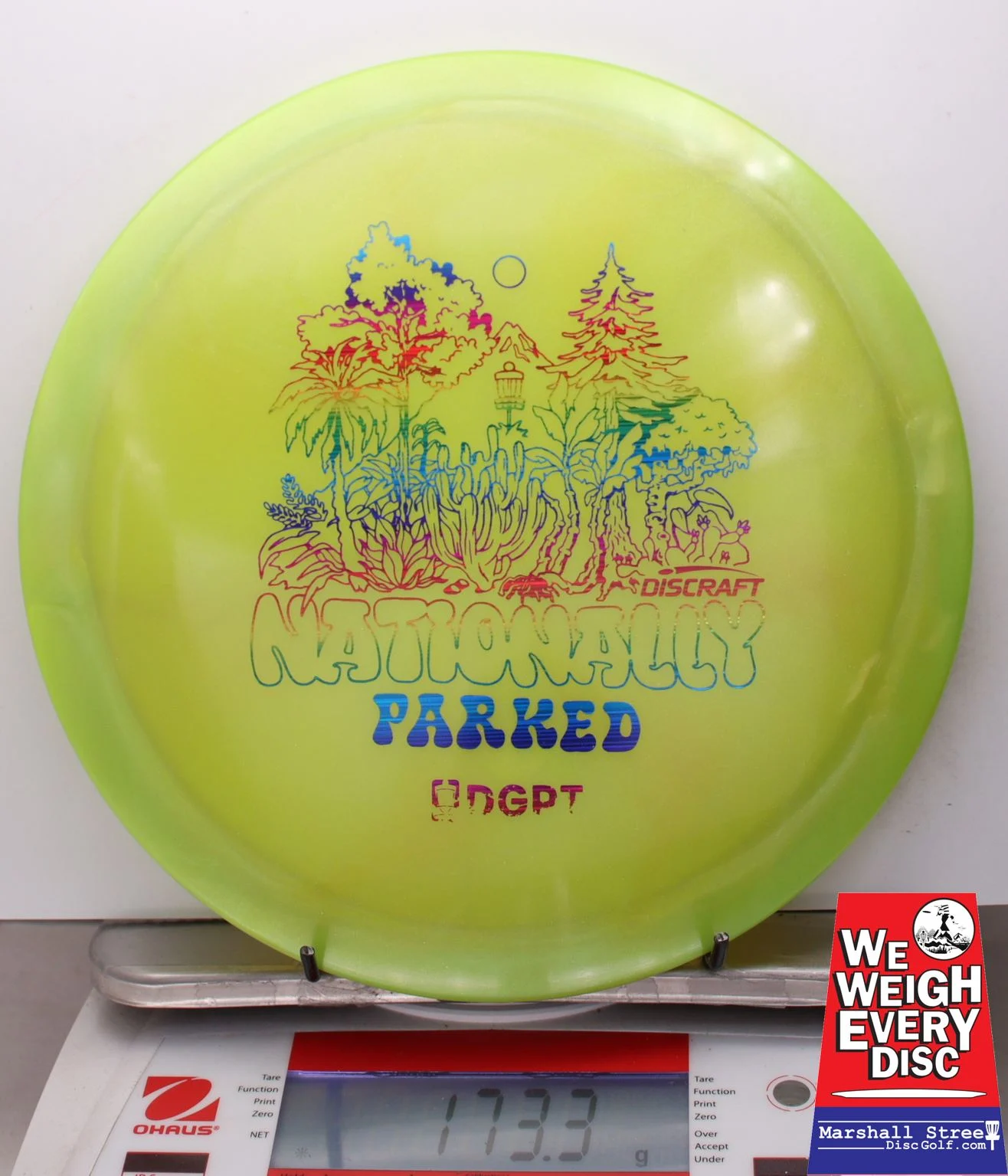 024634 Z Metallic Swirl Athena, Paul McBeth - DGPT Naturally Parked - #15 Green, 173