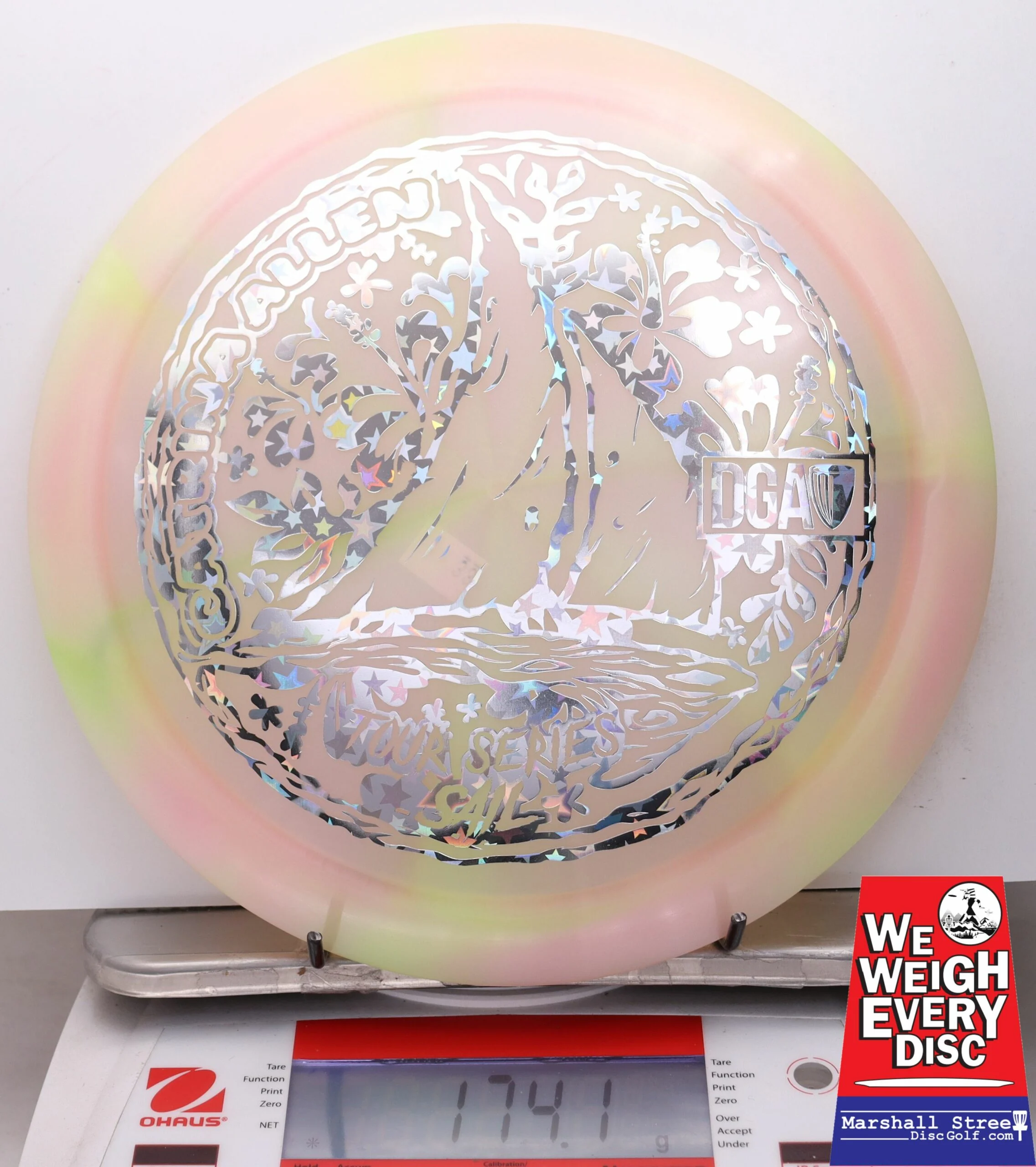 029689 Tour Series Swirl Sail, Catrina Allen - #33 Pinkish, 174