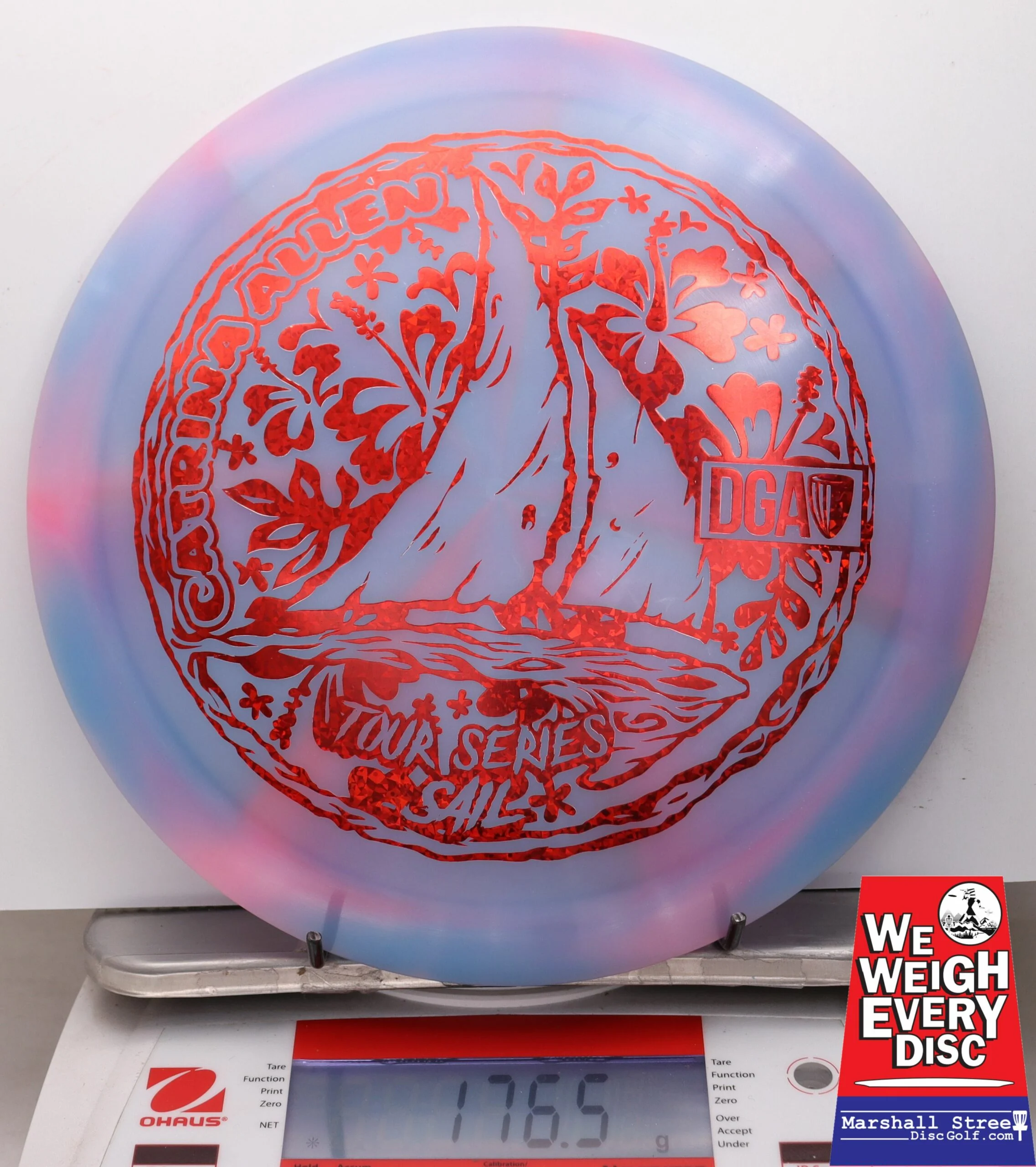029693 Tour Series Swirl Sail, Catrina Allen - #37 Purple, 176