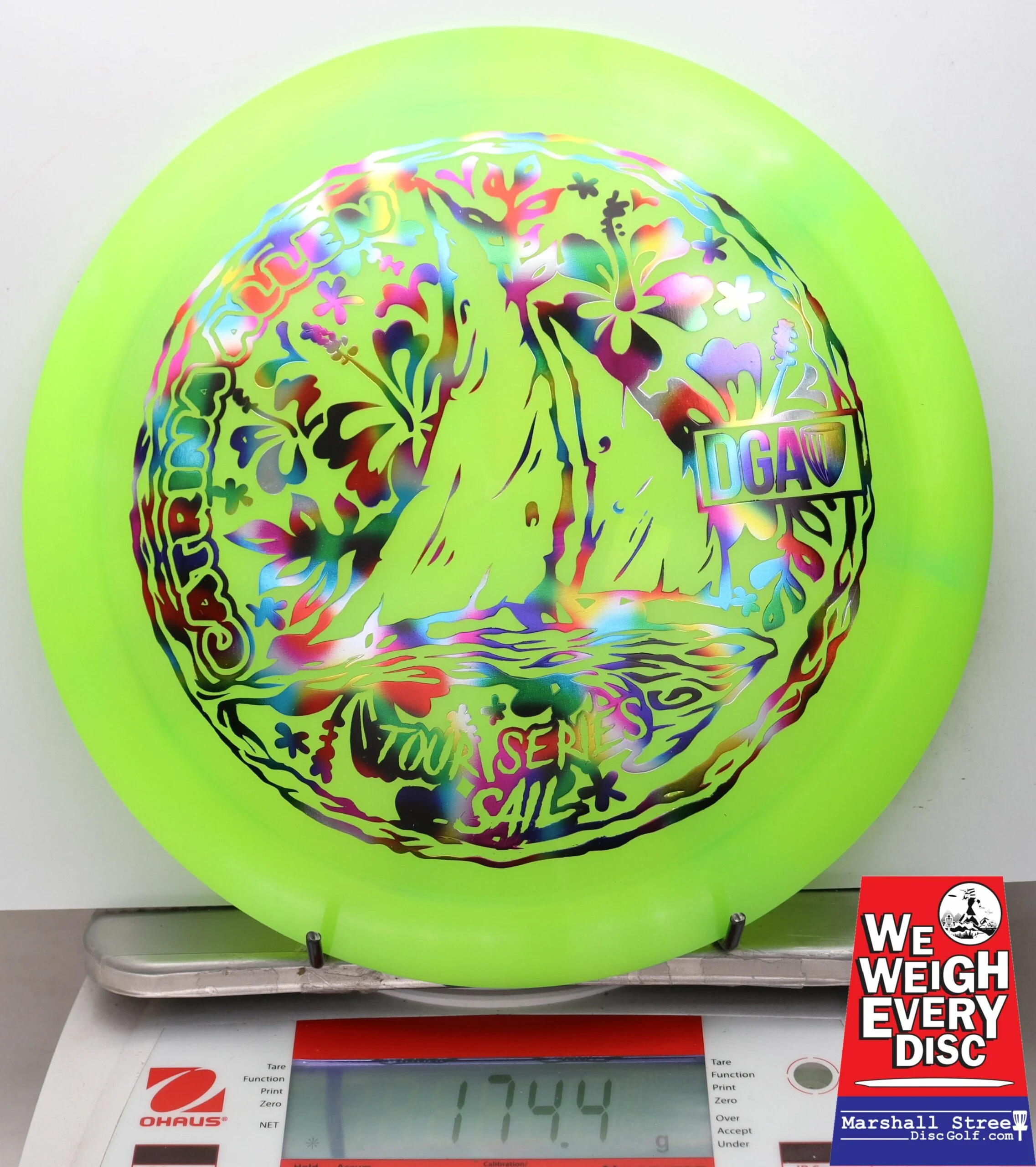 029698 Tour Series Swirl Sail, Catrina Allen - #42 NGreen, 174