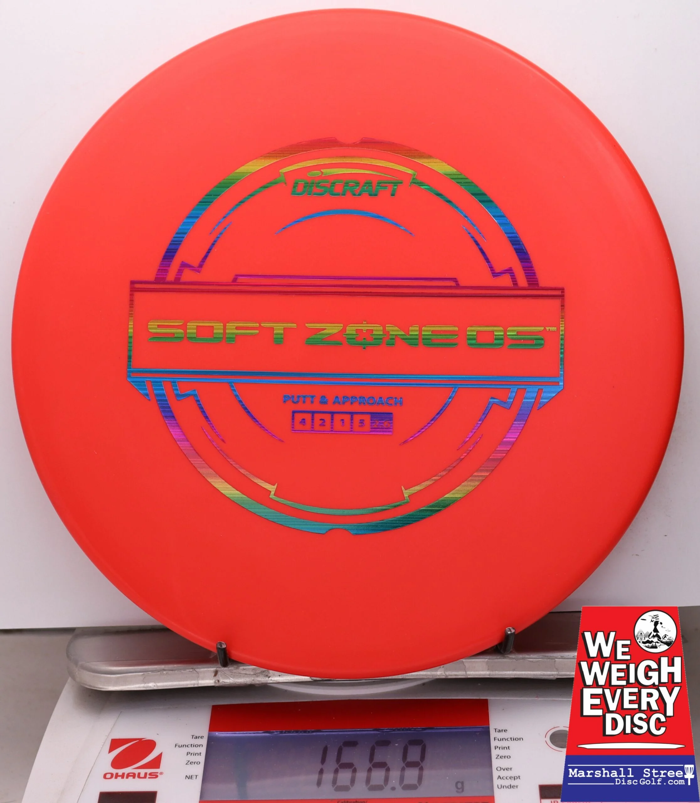 032773 Putter Line Soft Zone OS - #80 Red, 167
