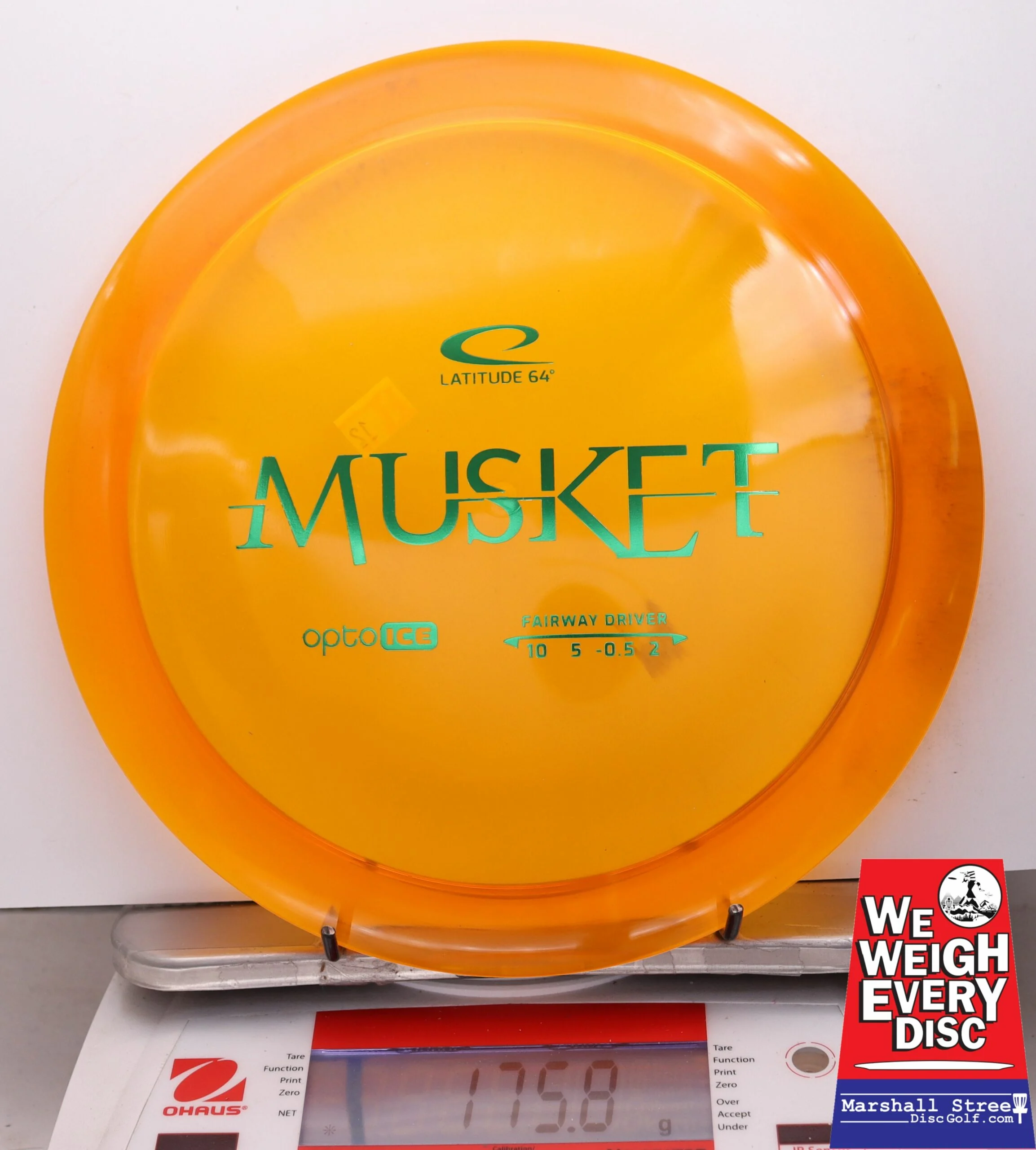 033498 Opto Ice Musket - #12 Orange, 176