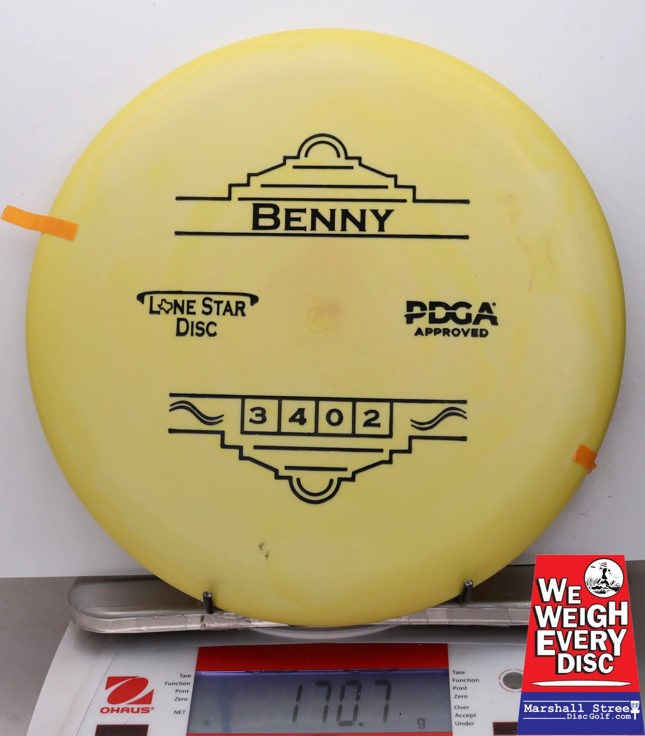 034554 Benny, Delta 2 - #34 Yellow, 171