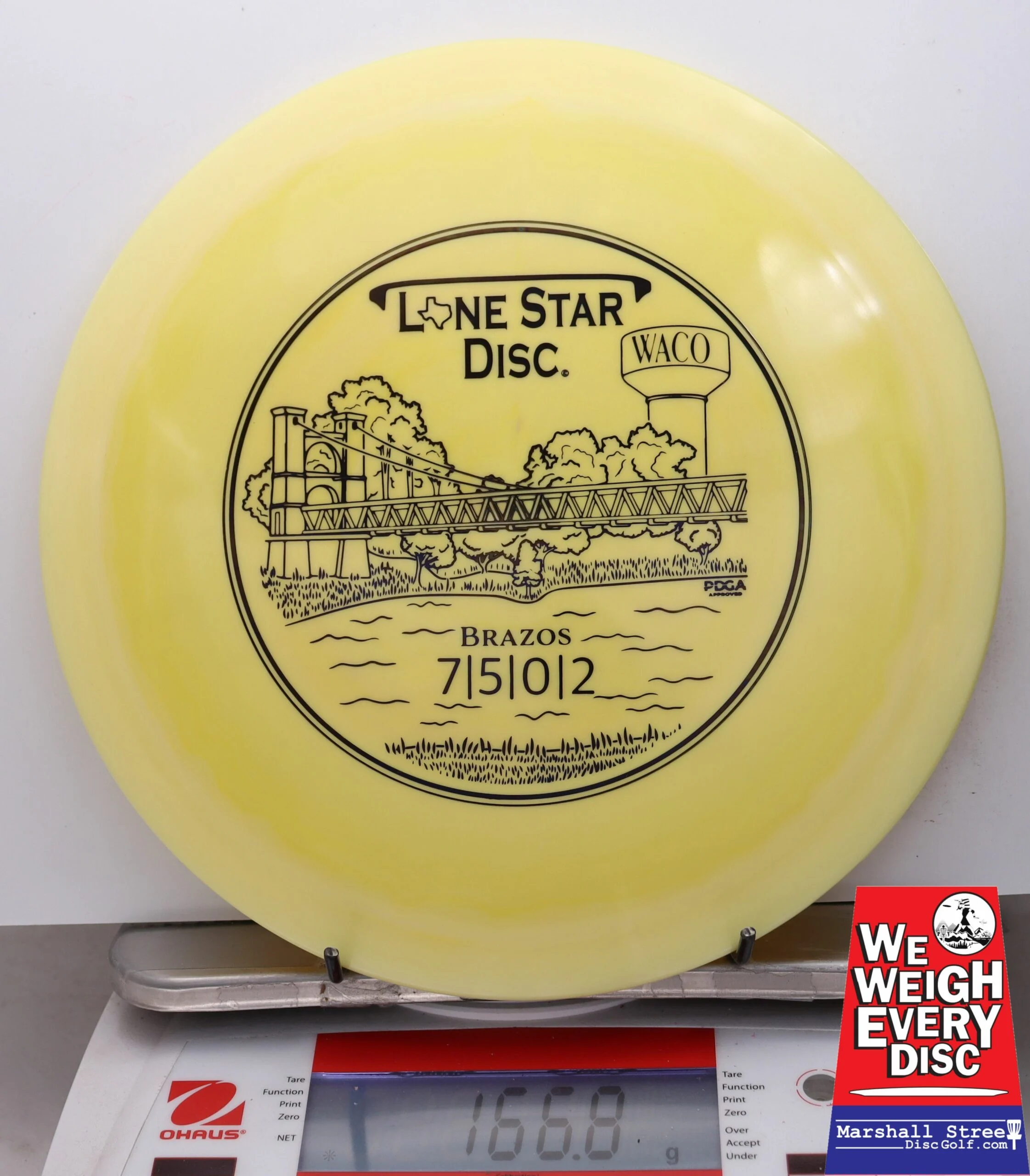 034664 Alpha Brazos - #19 Yellow, 167