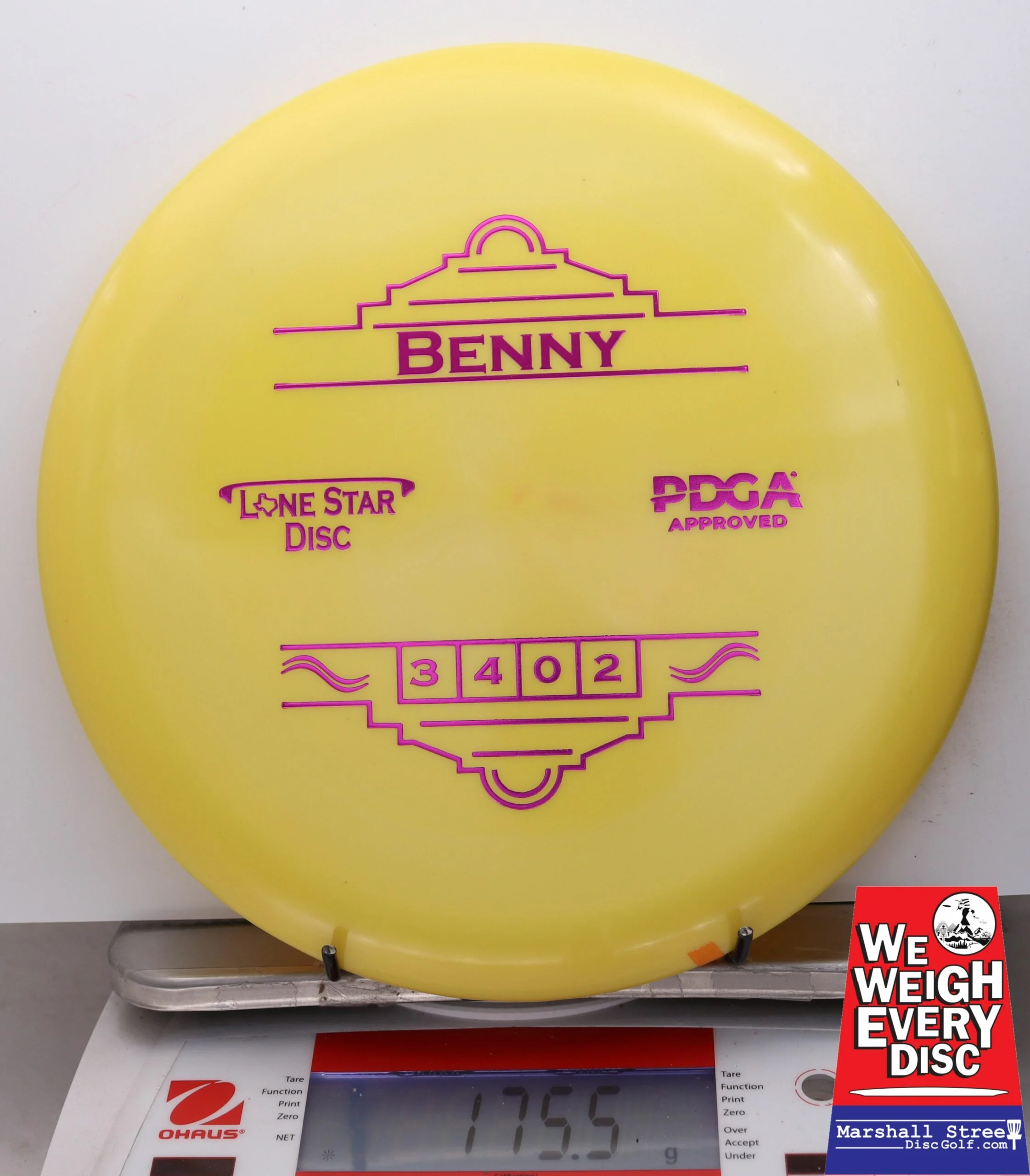 034715 Bravo Benny - #39 Yellow, 176